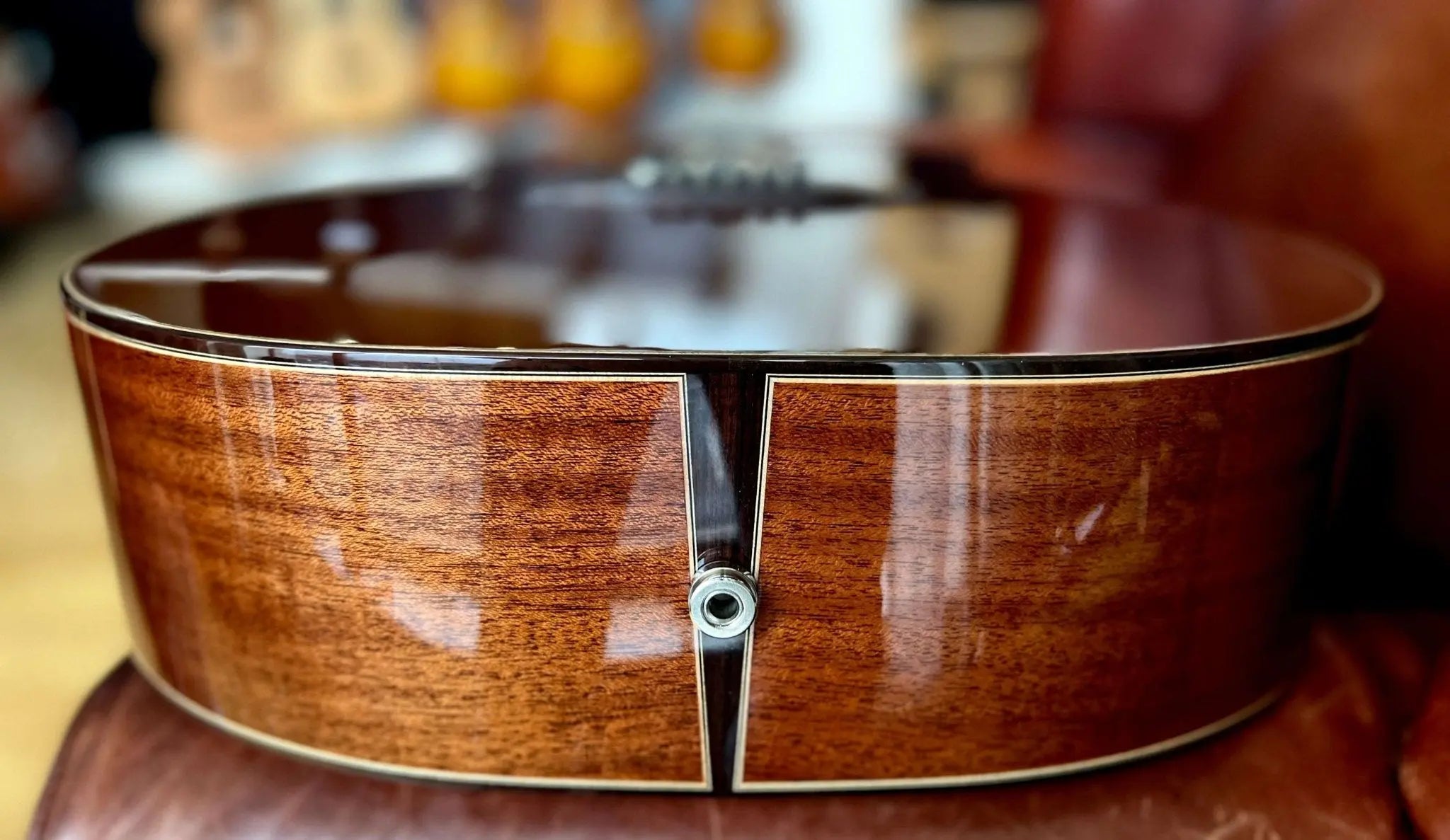 AUDEN MAHOGANY SERIES – CHESTER FULL BODY MAHOGANY TOP - 45MM NUT - Richards Guitars Of Stratford Upon Avon