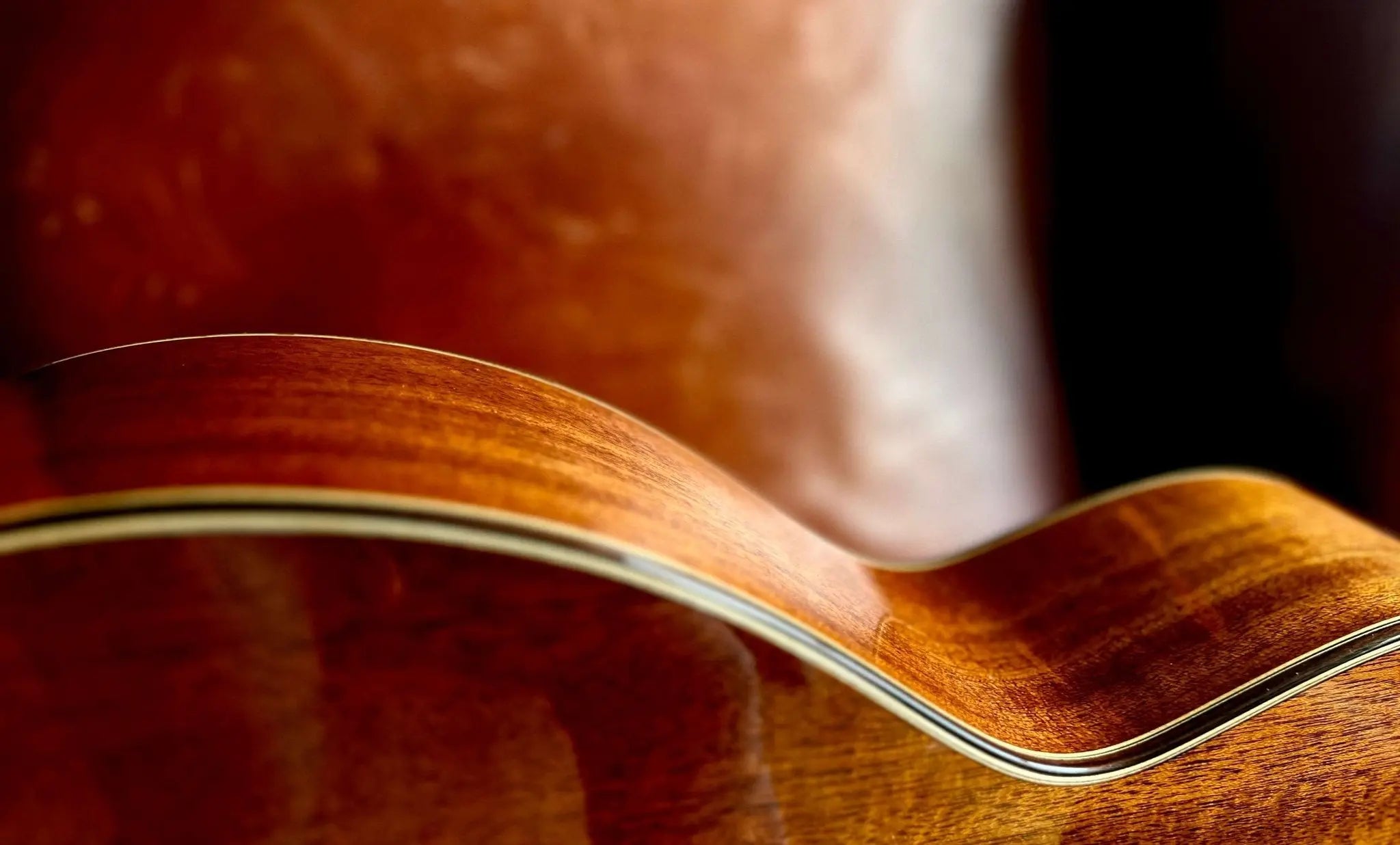 AUDEN MAHOGANY SERIES – CHESTER FULL BODY MAHOGANY TOP - 45MM NUT - Richards Guitars Of Stratford Upon Avon