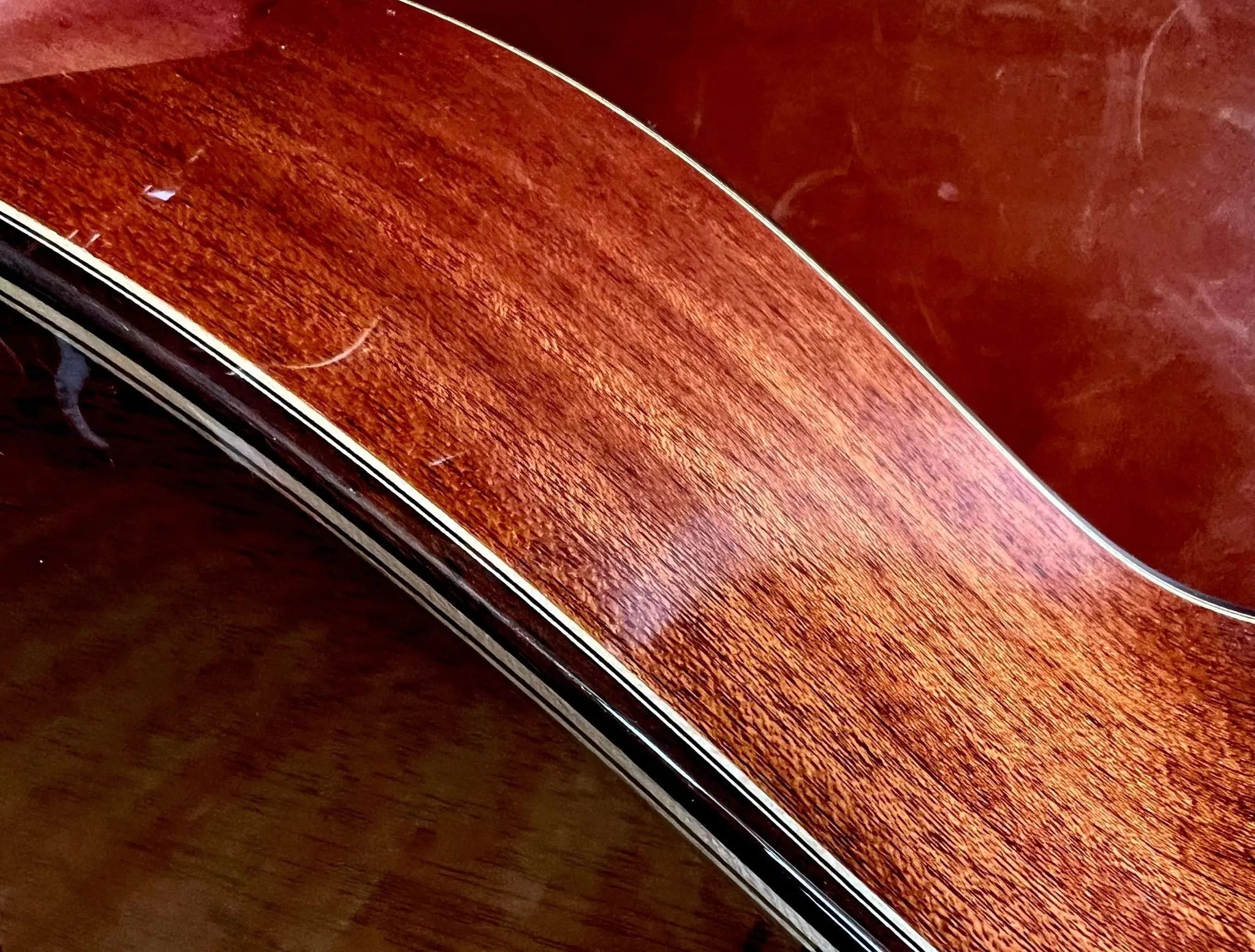 AUDEN MAHOGANY SERIES – CHESTER FULL BODY MAHOGANY TOP - 45MM NUT - Richards Guitars Of Stratford Upon Avon