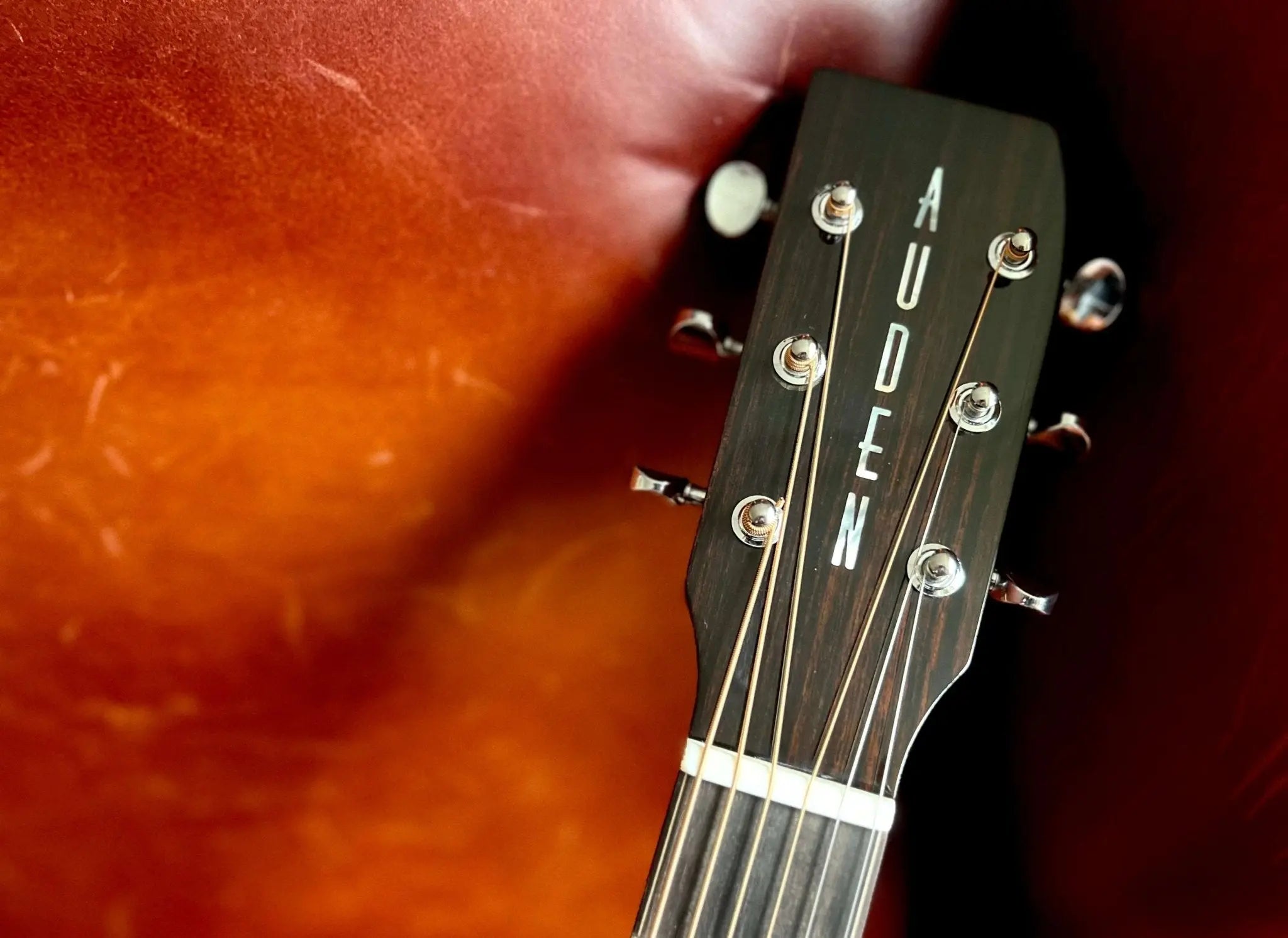 AUDEN MAHOGANY SERIES – CHESTER FULL BODY MAHOGANY TOP - 45MM NUT - Richards Guitars Of Stratford Upon Avon