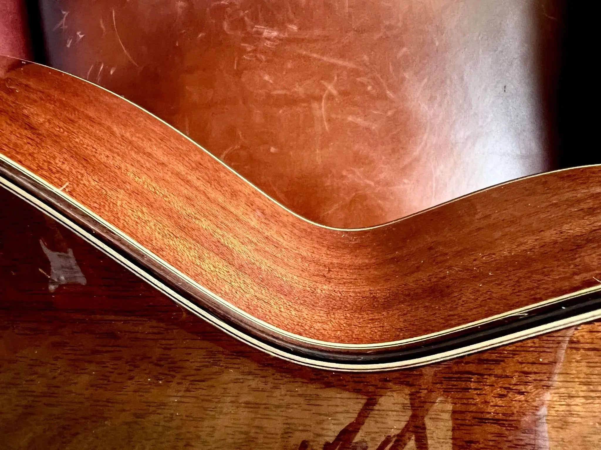 AUDEN MAHOGANY SERIES – CHESTER FULL BODY MAHOGANY TOP - 45MM NUT - Richards Guitars Of Stratford Upon Avon