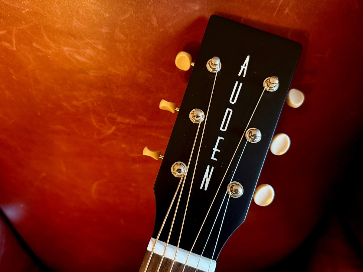 Auden TT Emily Rose Full Body Black Electro Acoustic Guitar - Richards Guitars Of Stratford Upon Avon