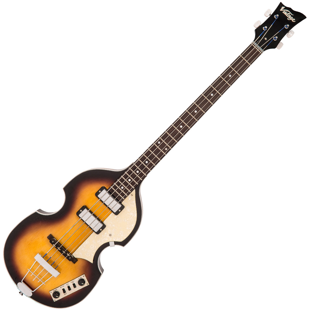 Vintage ReIssued Violin Bass ~ Antique Sunburst, Bass Guitar for sale at Richards Guitars.