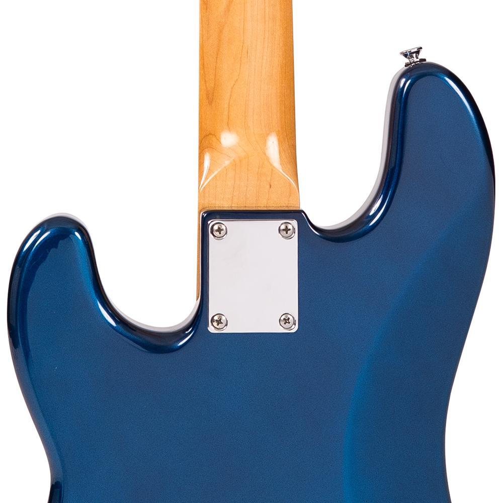 Vintage V4 Reissued Bass Guitar ~ Bayview Blue, Bass Guitar for sale at Richards Guitars.