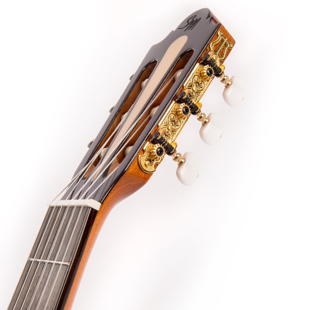 Santos Martinez Preludio Classic Guitar ~ Natural High Gloss, Classical Guitars for sale at Richards Guitars.