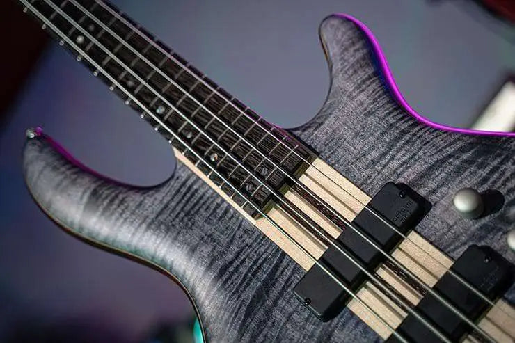 Cort A4 Plus FMMH Open Pore Blue Black - Richards Guitars Of Stratford Upon Avon