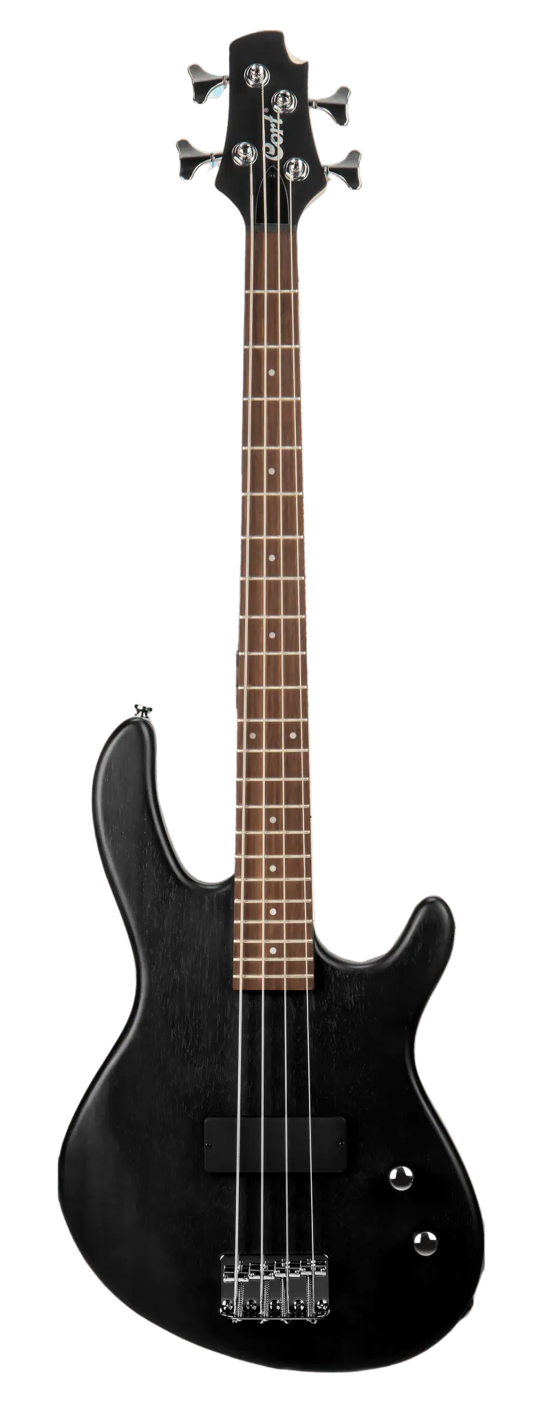 Buy Cort Action Bass Junior Open Pore Black Bass Guitar