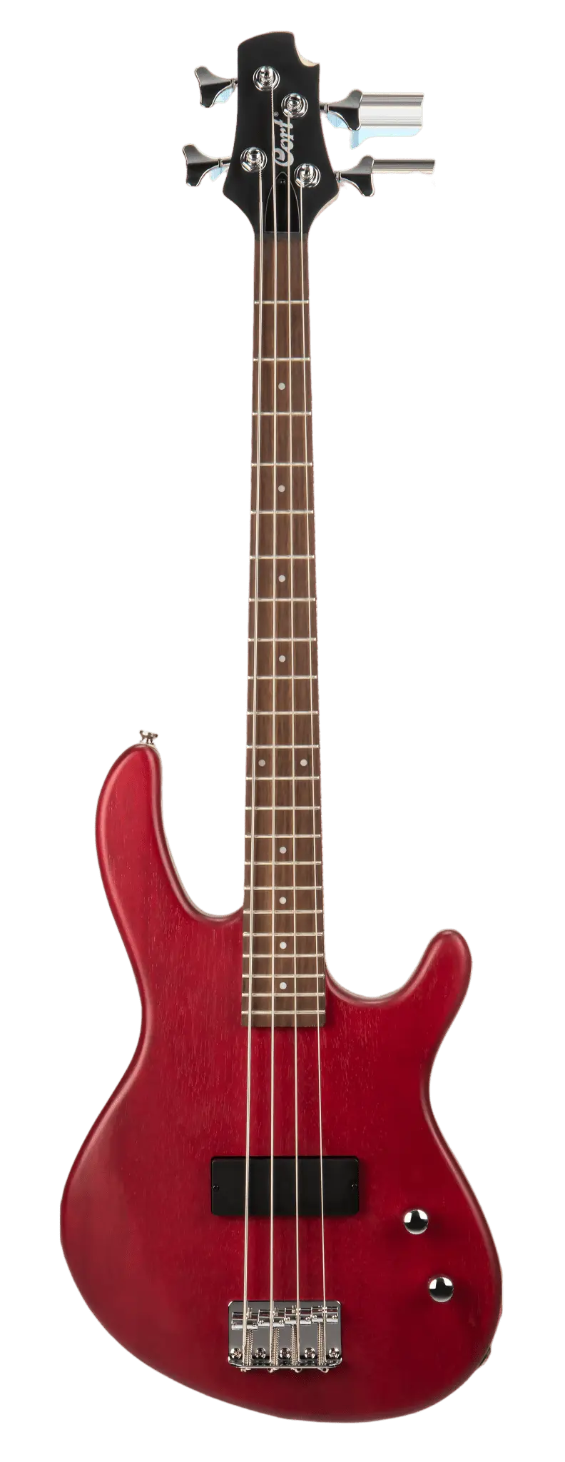 Buy Cort Action Bass Junior Open Pore Black Cherry Bass Guitar