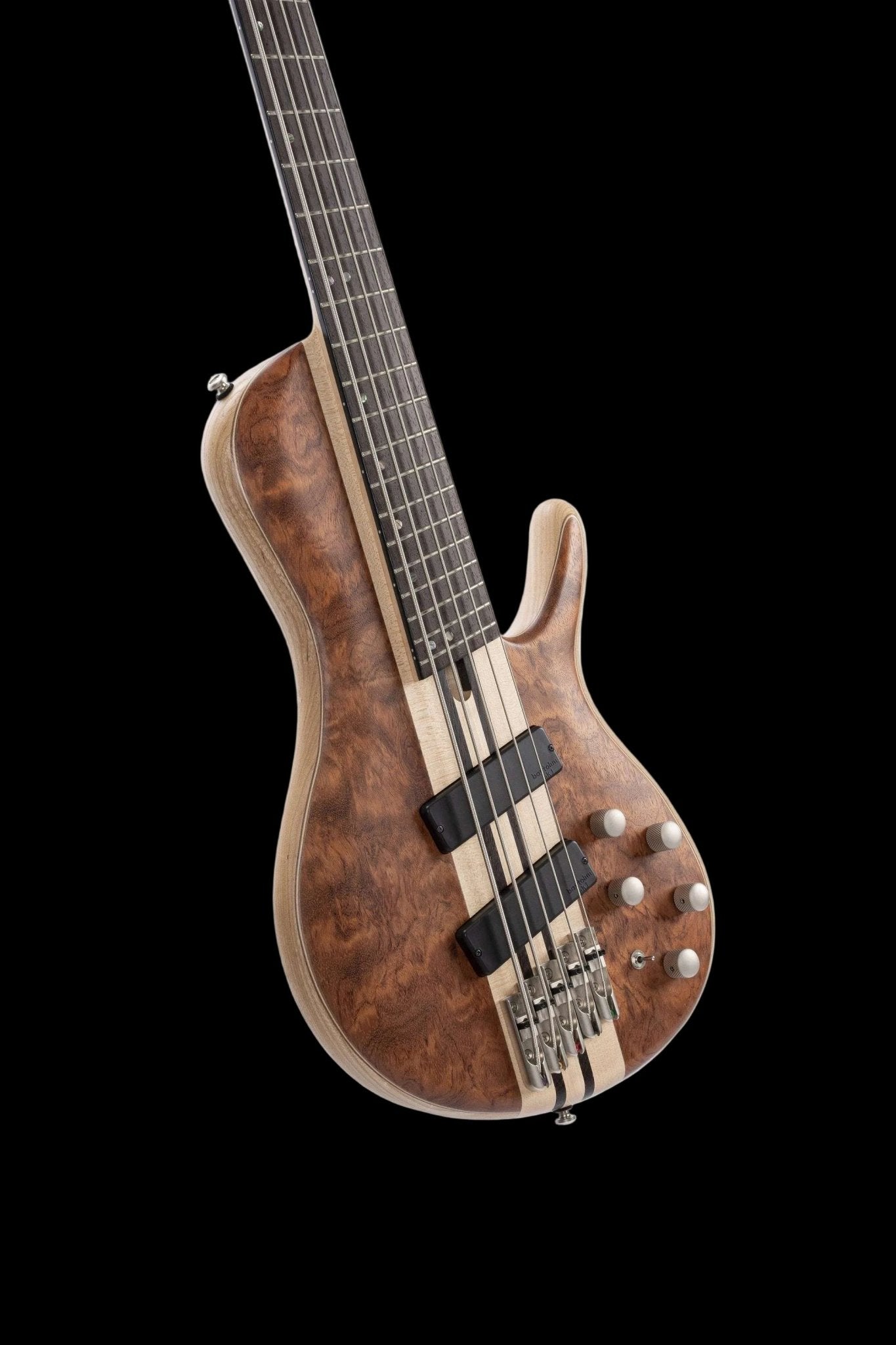 Cort Artisan A5 Beyond Open Pore Bubinga Natural w/case Bass Guitar - Richards Guitars Of Stratford Upon Avon