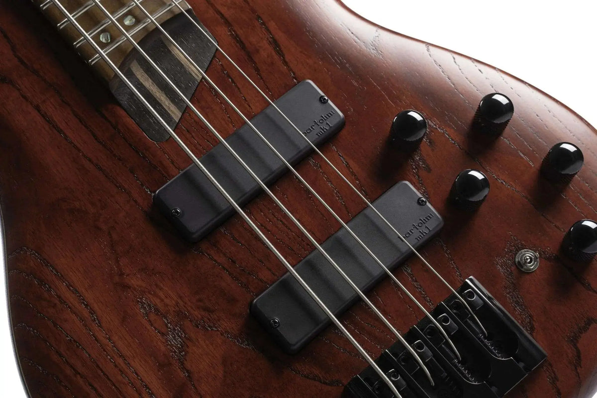 Buy Cort B4 Element, Open Pore Trans Black Bass Guitar