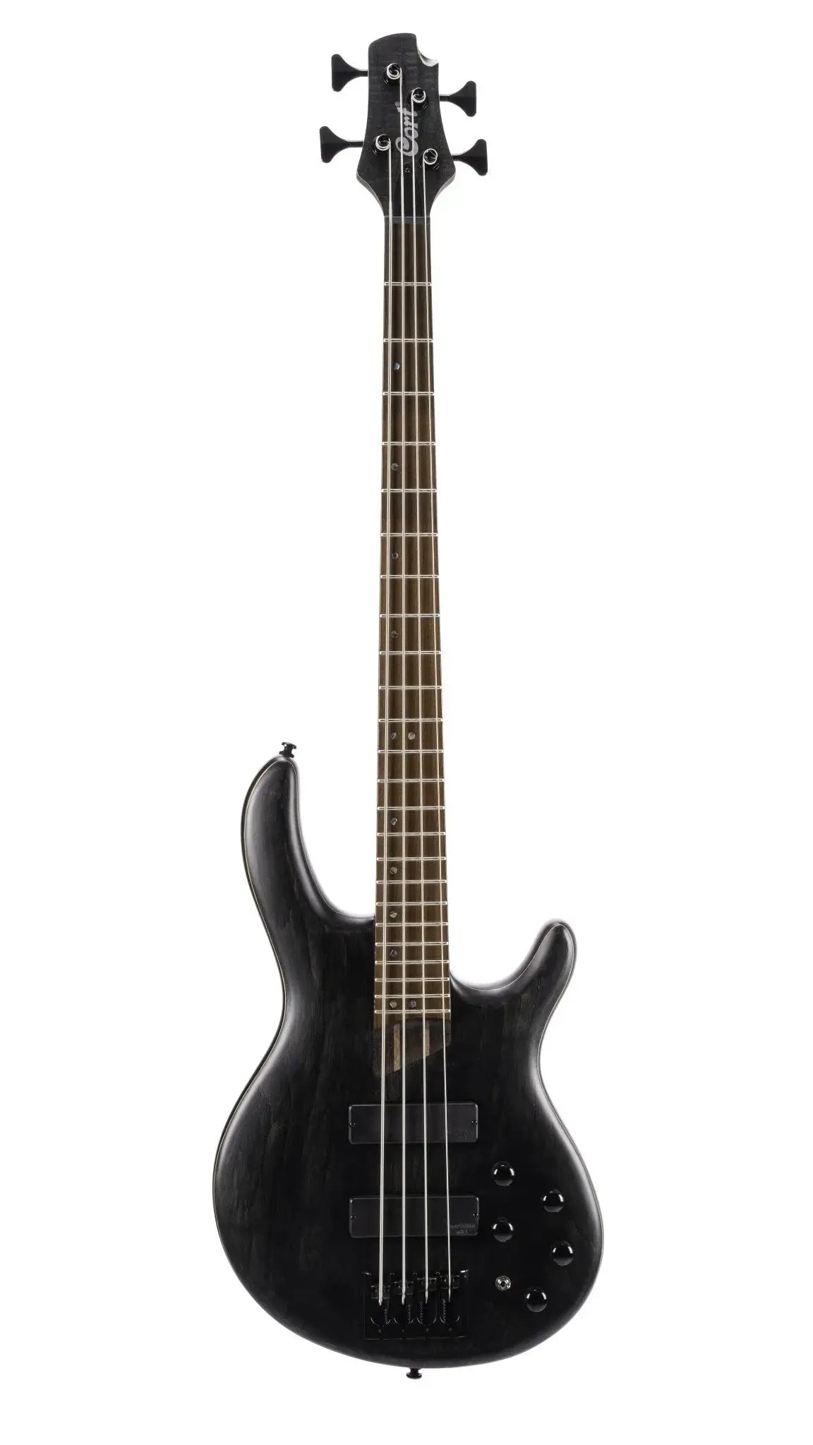 Buy Cort B4 Element, Open Pore Trans Black Bass Guitar