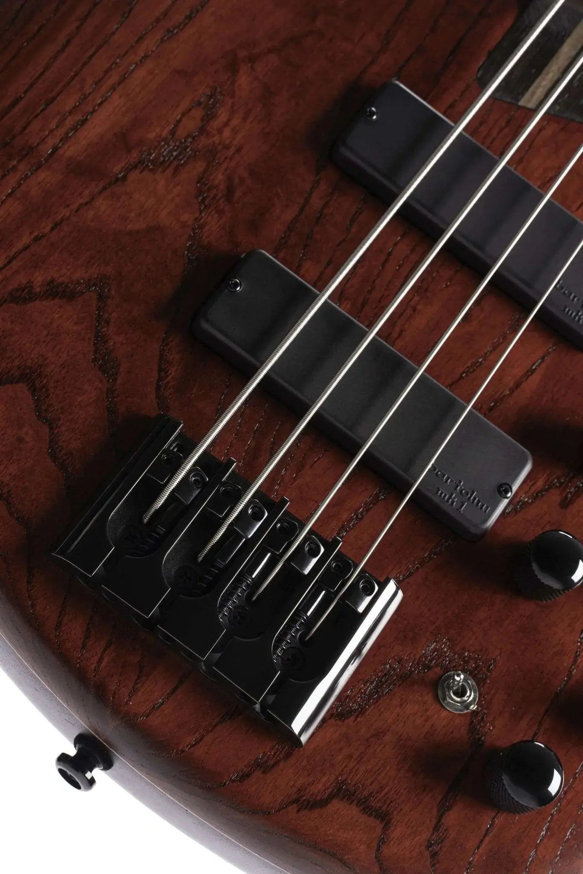 Buy Cort B4 Element, Open Pore Trans Black Bass Guitar