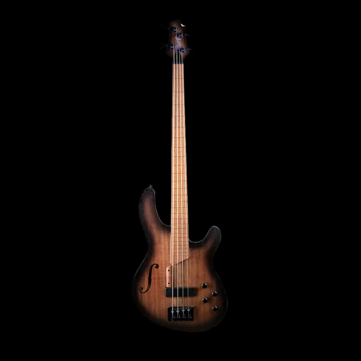 Cort Artisan B4FL MHPZ, Open Pore Trans Black Burst Bass Guitar guitar for sale uk