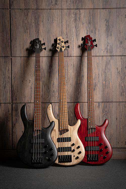 Buy Cort B5 Element Open Pore Burgundy Red Bass Guitar