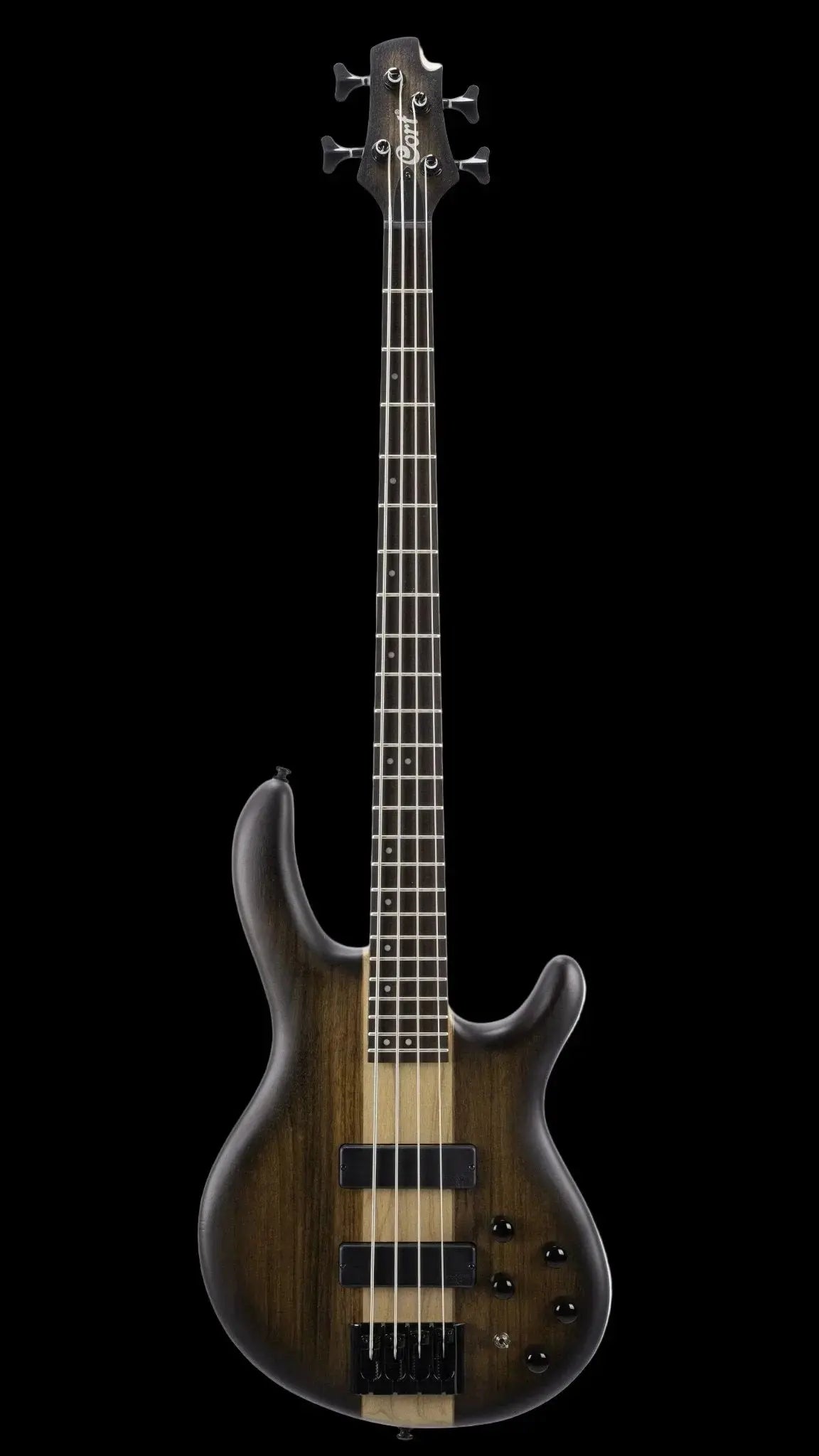 Buy Cort Artisan C4 Plus OVMH Antique Brown Burst Bass Guitar