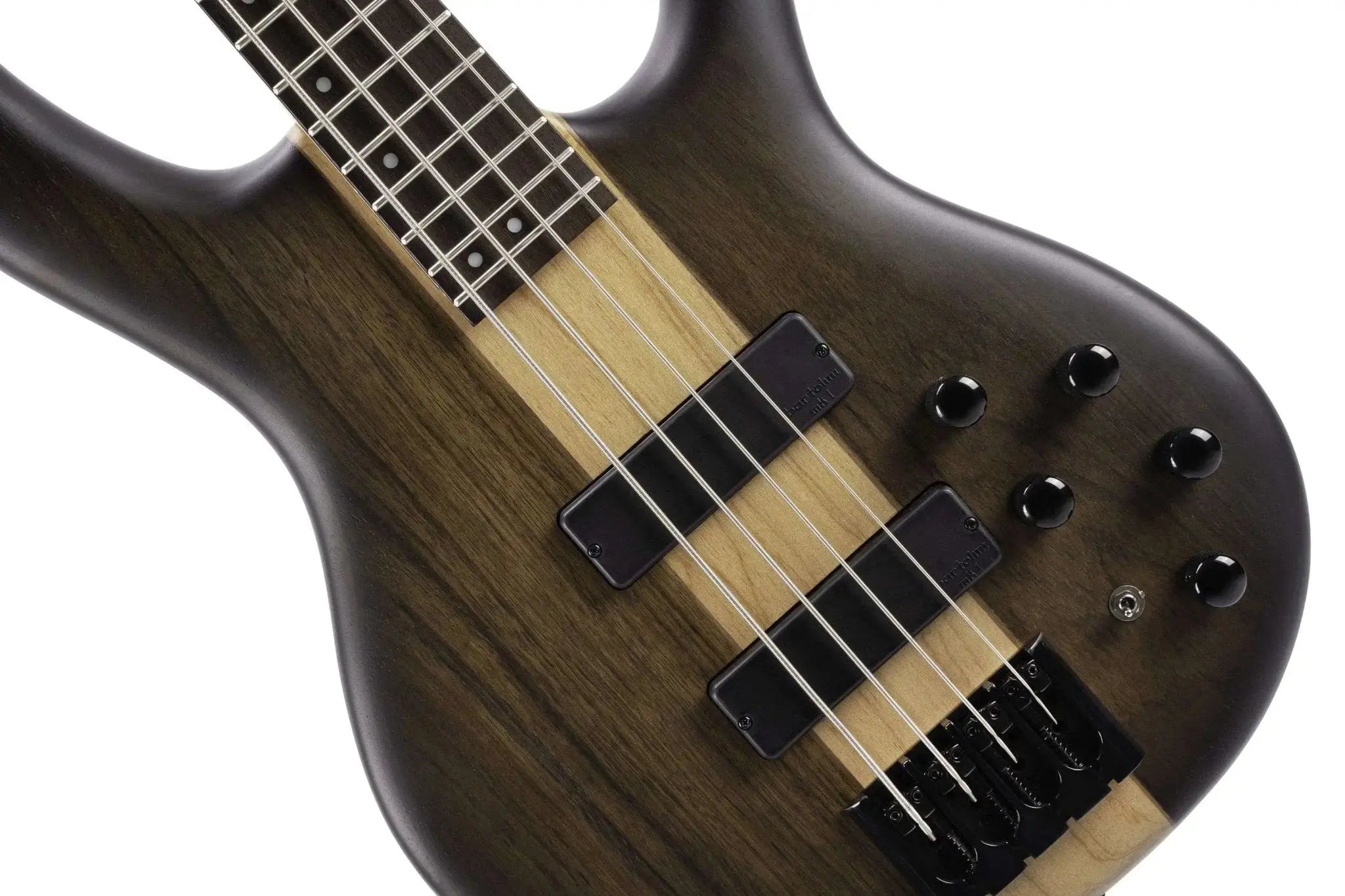 Buy Cort Artisan C4 Plus OVMH Antique Brown Burst Bass Guitar