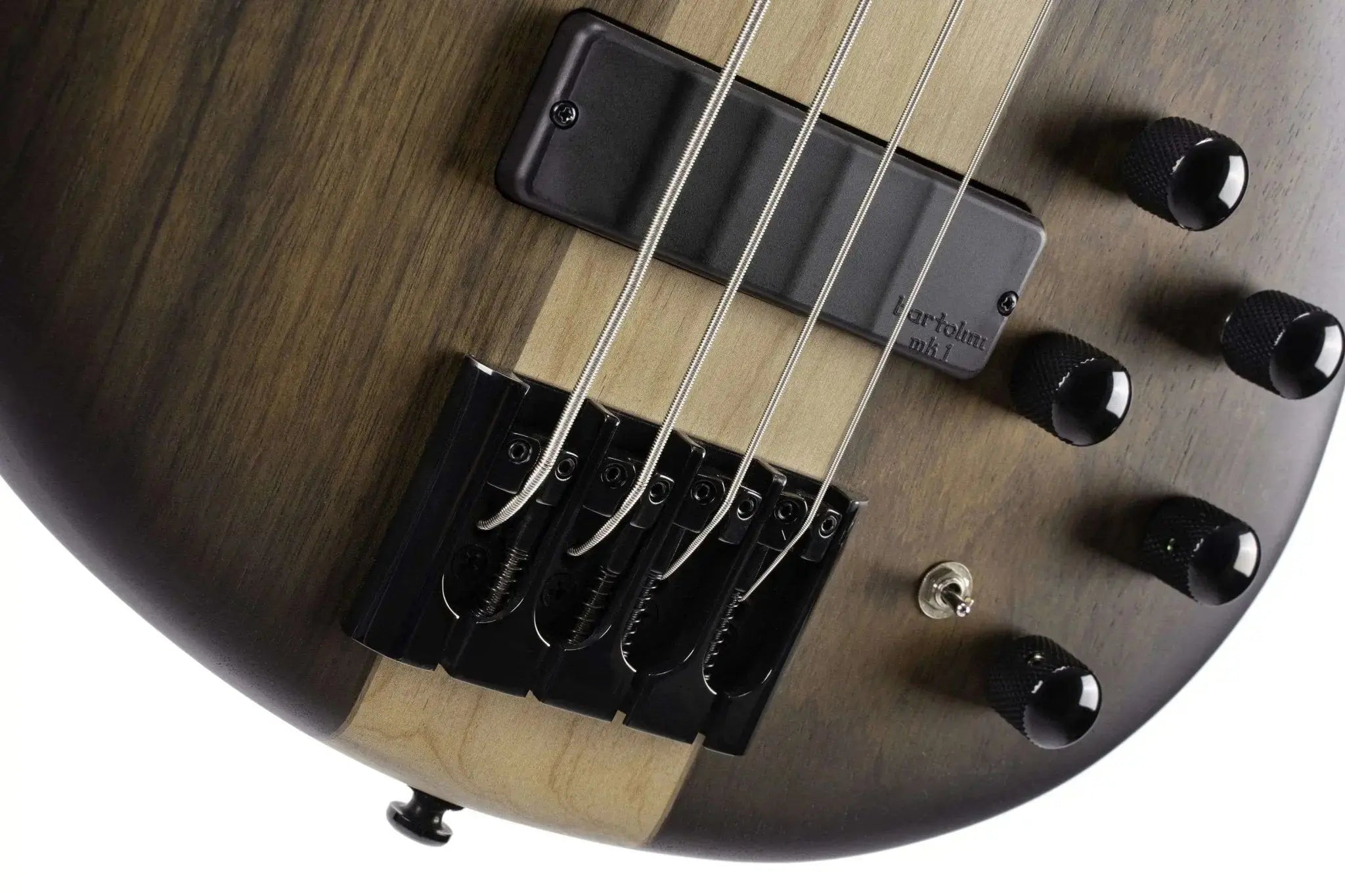 Buy Cort Artisan C4 Plus OVMH Antique Brown Burst Bass Guitar