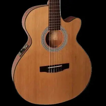Buy Cort CEC1, Slimline Electro Acoustic Nylon Guitar, w' £225 Custom Pro Setup & Support Package
