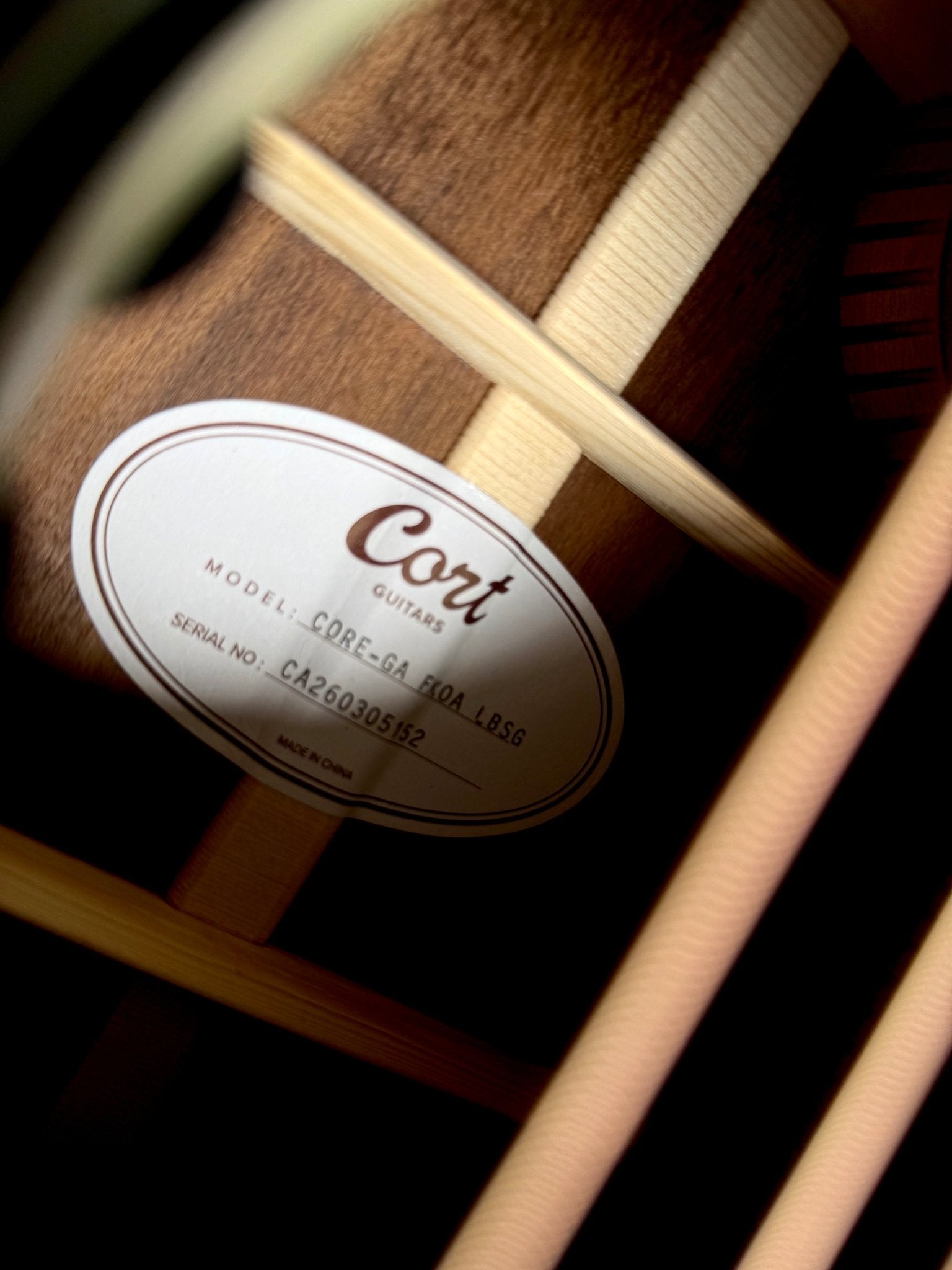 Cort Core - GA Formosan Koa, All Solid Wood Electro Acoustic Inc. £225 Custom Pro Setup & Support Package - Richards Guitars Of Stratford Upon Avon