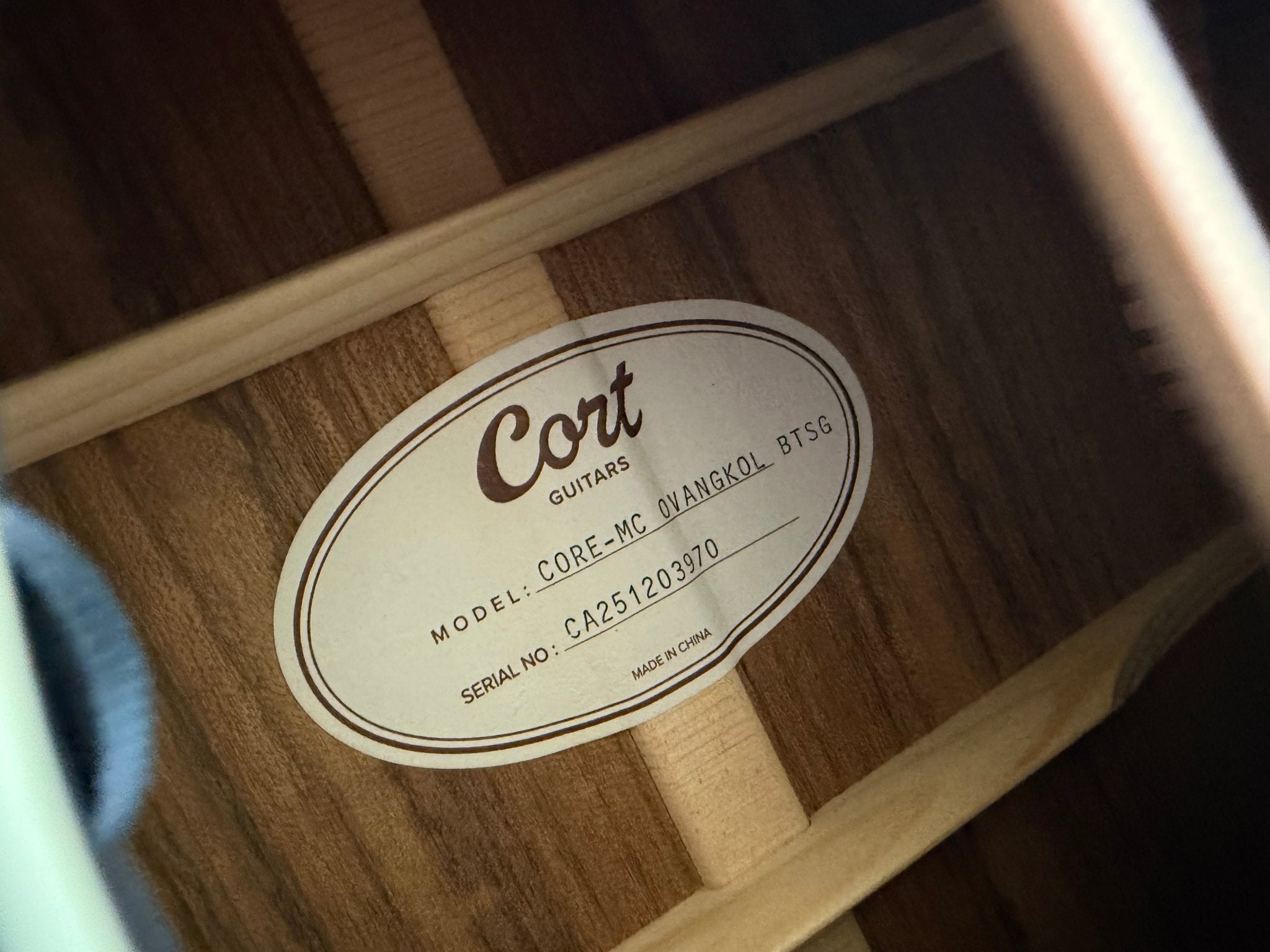 Cort Core - MC Ovangkol All Solid Wood Electro Acoustic Inc. £225 Custom Pro Setup & Support Package - Richards Guitars Of Stratford Upon Avon