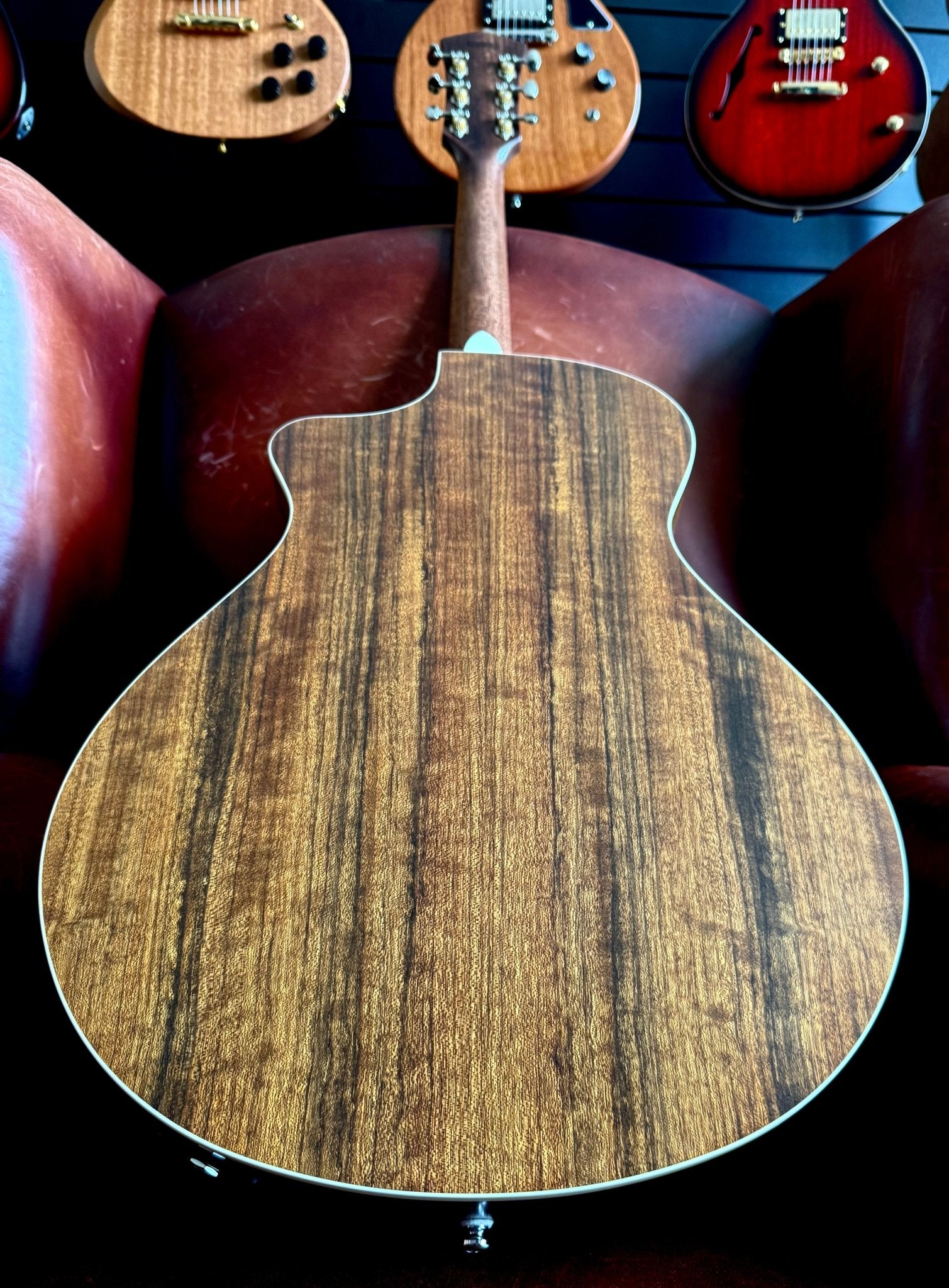 Cort Core - MC Ovangkol All Solid Wood Electro Acoustic Inc. £225 Custom Pro Setup & Support Package - Richards Guitars Of Stratford Upon Avon