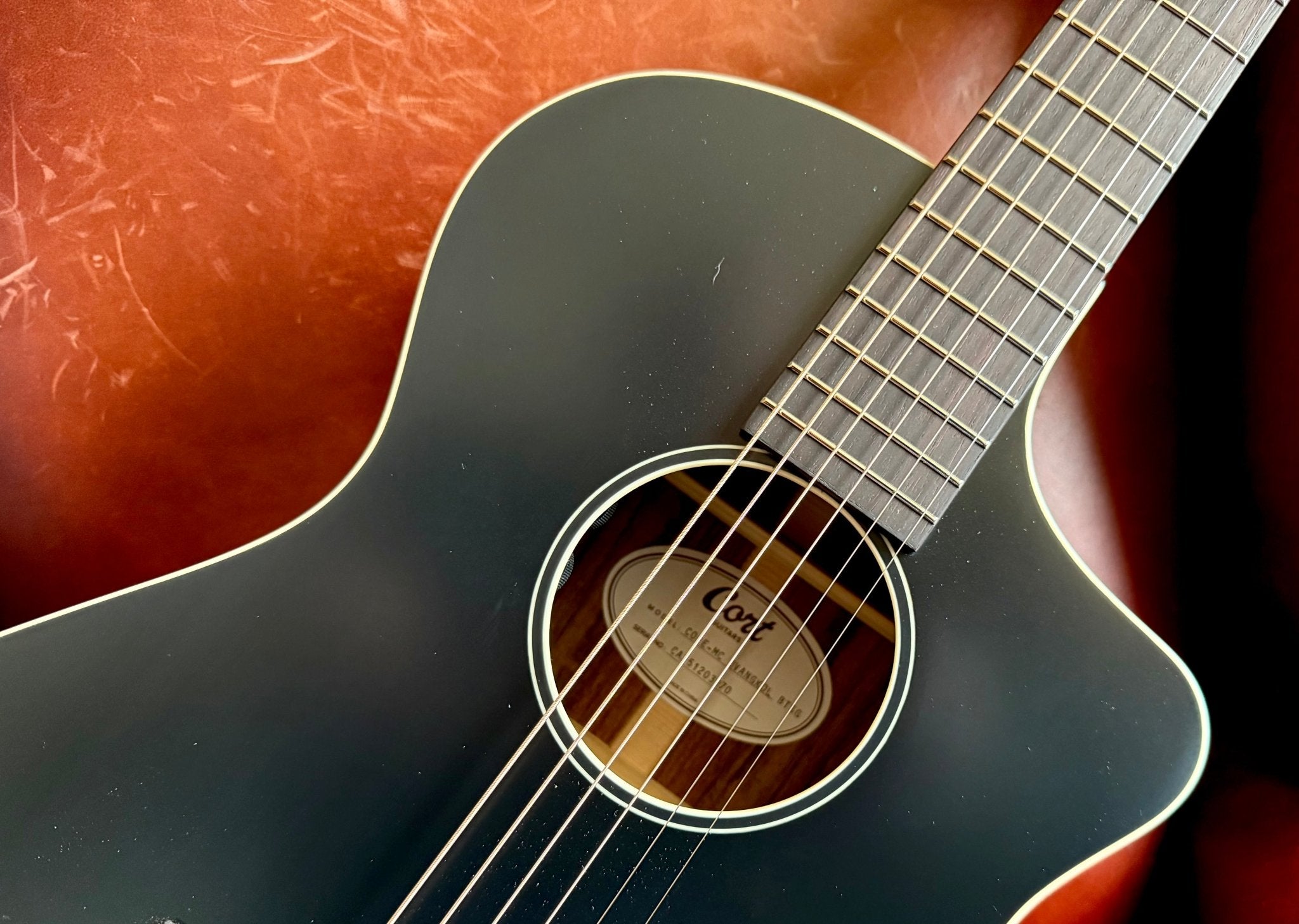 Cort Core - MC Ovangkol All Solid Wood Electro Acoustic Inc. £225 Custom Pro Setup & Support Package - Richards Guitars Of Stratford Upon Avon