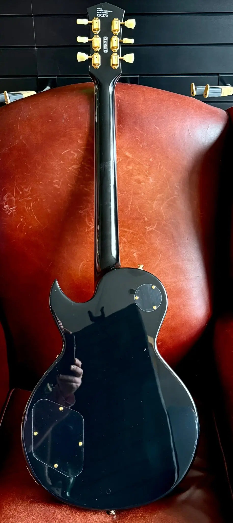 Buy Cort CR270 Black Electric Guitar. The "Vintage Guitas Beater"