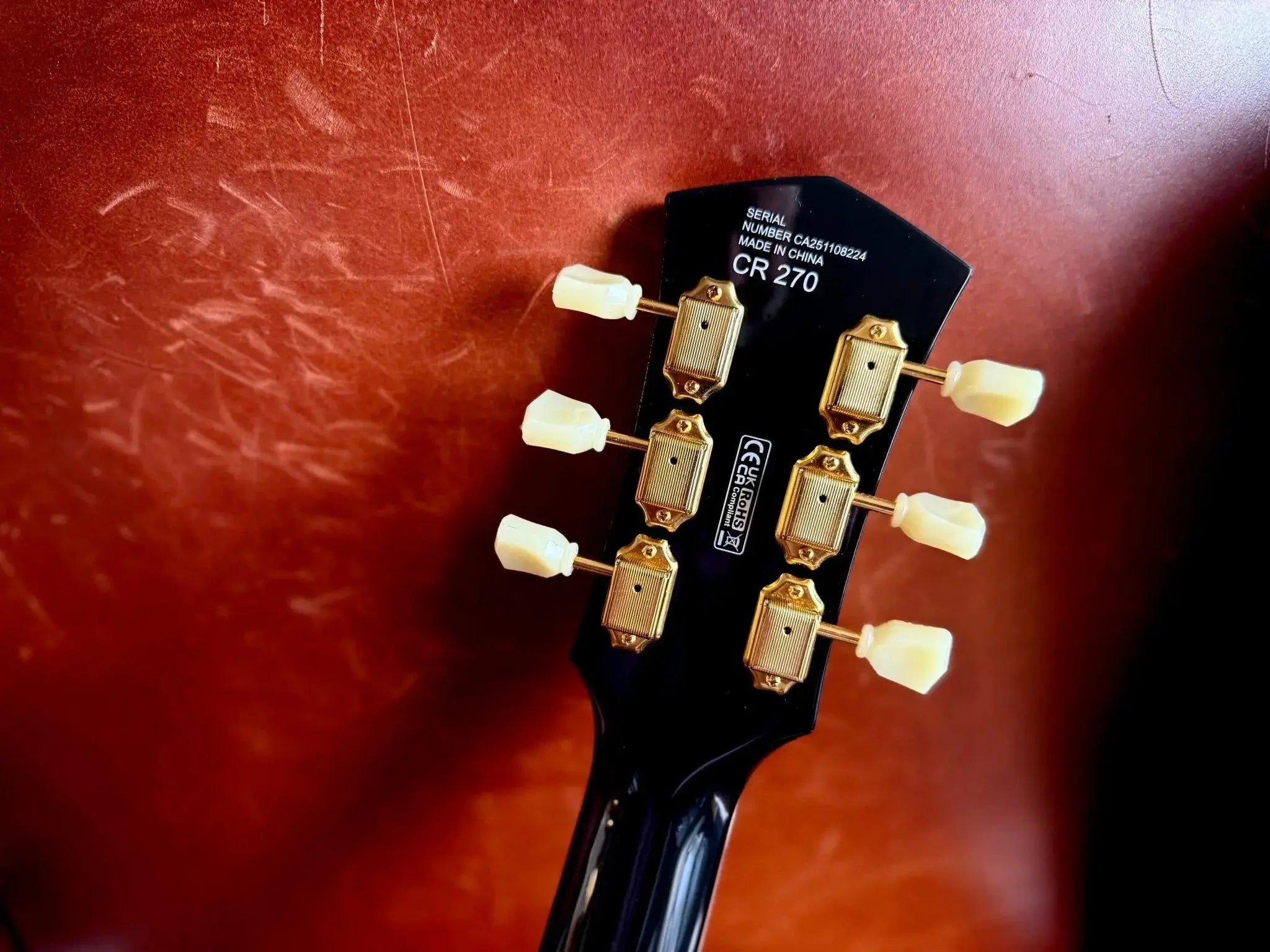 Buy Cort CR270 Black Electric Guitar. The "Vintage Guitas Beater"