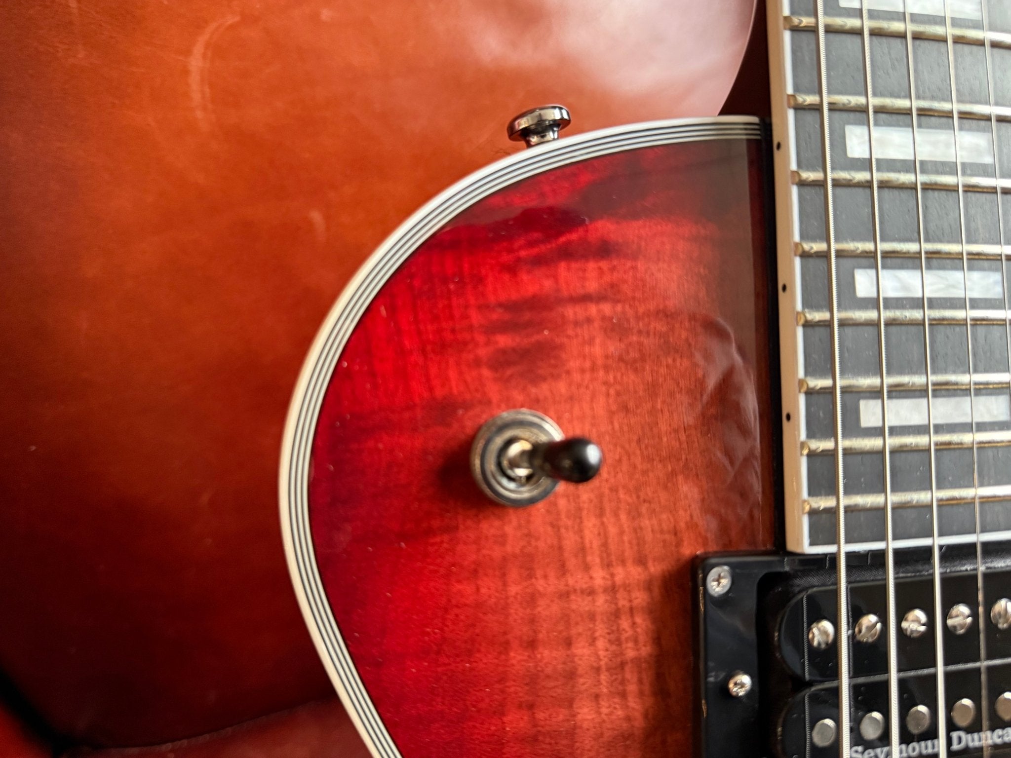 Cort CR300 Deluxe Flaming Burst - Richards Guitars Of Stratford Upon Avon