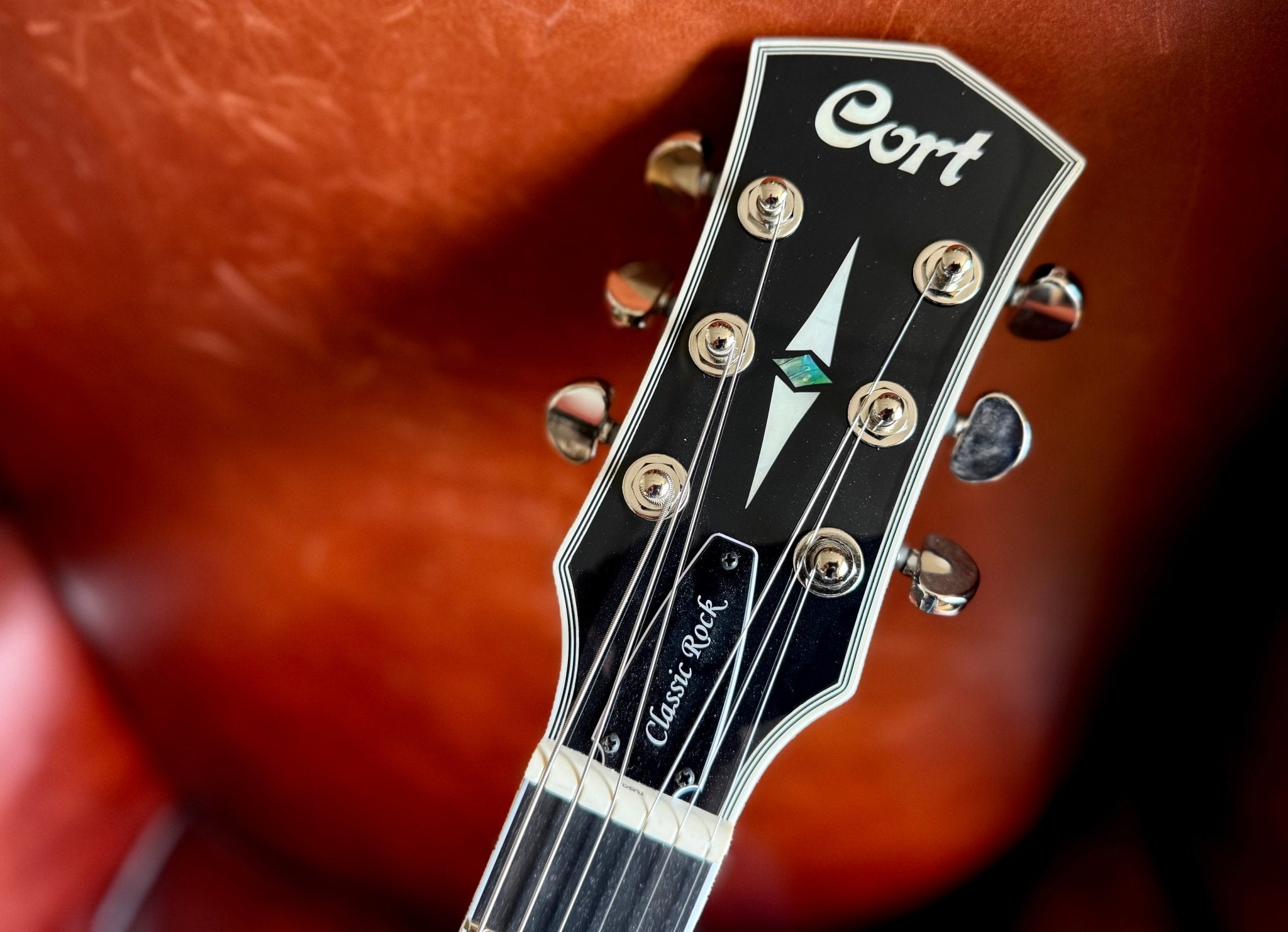 Cort CR300 Deluxe LVB Lava Burst Electric Guitar - Richards Guitars Of Stratford Upon Avon