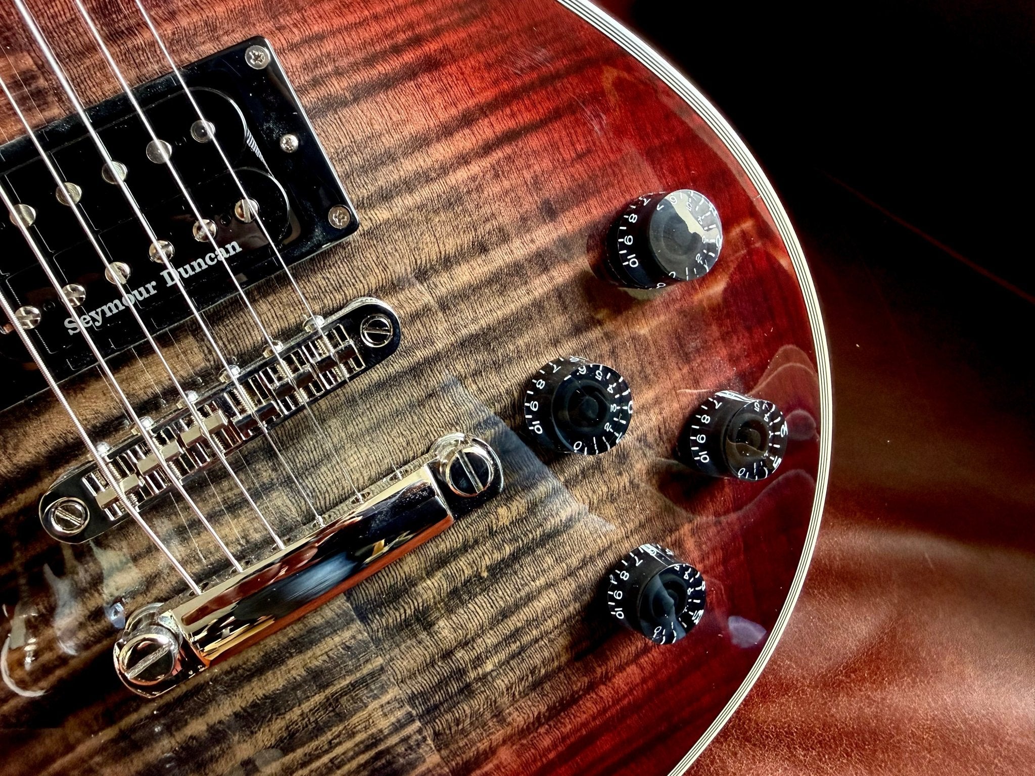 Cort CR300 Deluxe LVB Lava Burst Electric Guitar - Richards Guitars Of Stratford Upon Avon