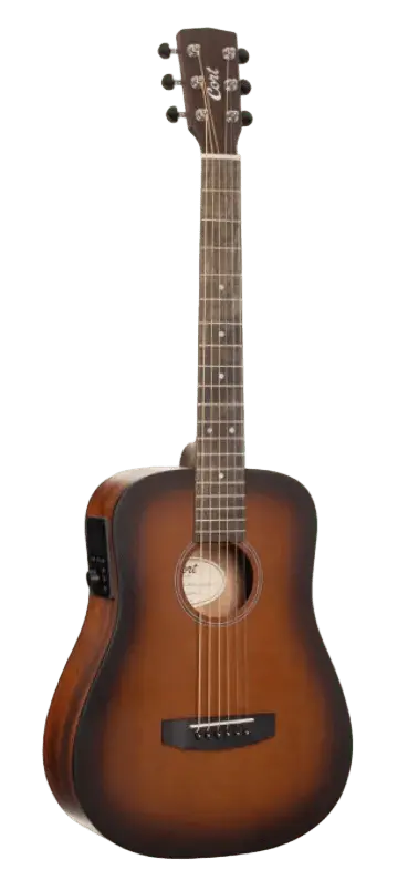 Buy Cort EARTH-HV-GO-OP Earth Go, Open Pore Brown Burst, Smart Acoustic Guitar w'Hyvibe & Solid Spruce Top w' £225 Custom Pro Setup Package Included