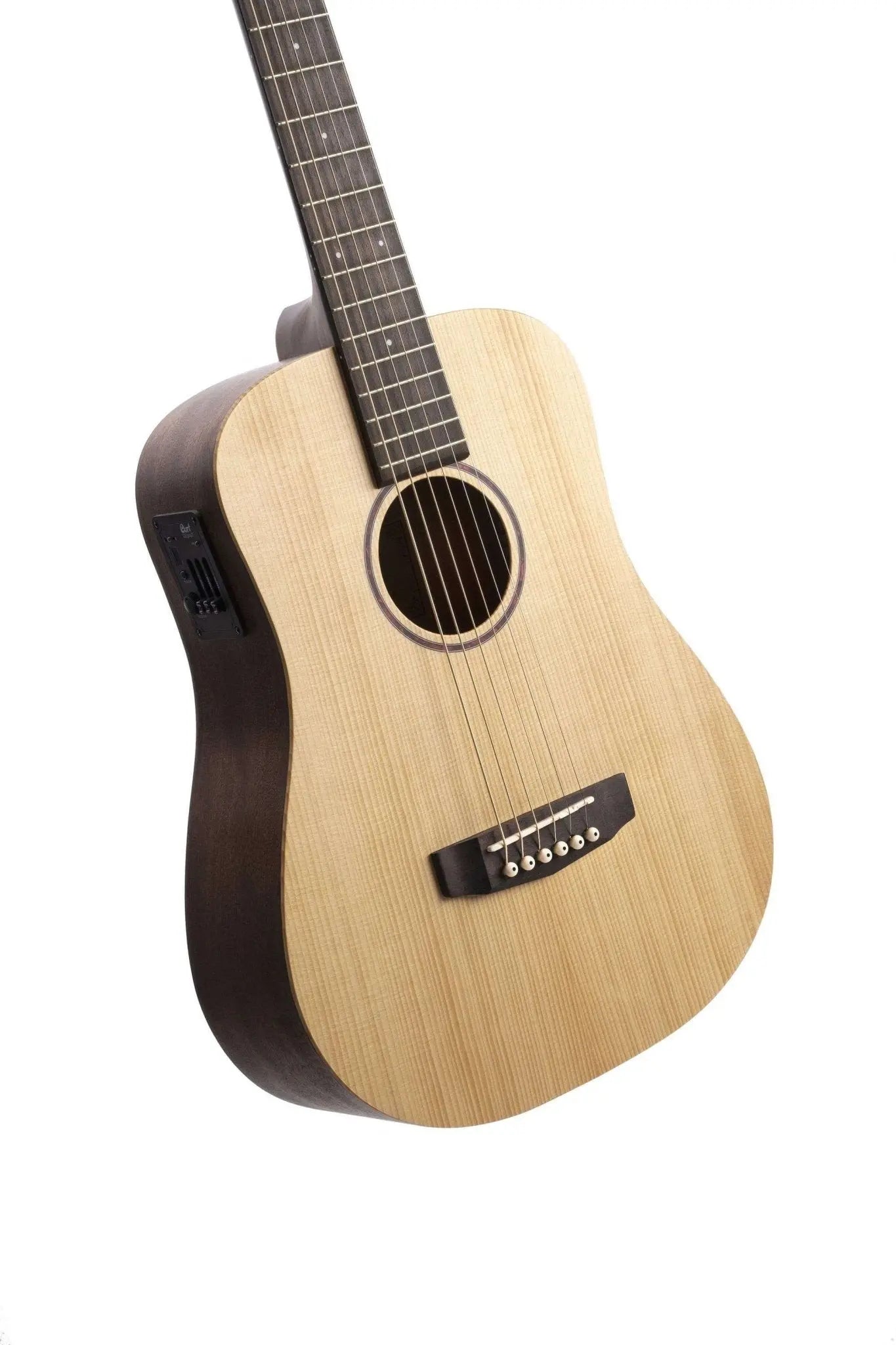 Cort Earth Mini Electro Adirondack Open Pore w/bag - Richards Guitars Of Stratford Upon Avon