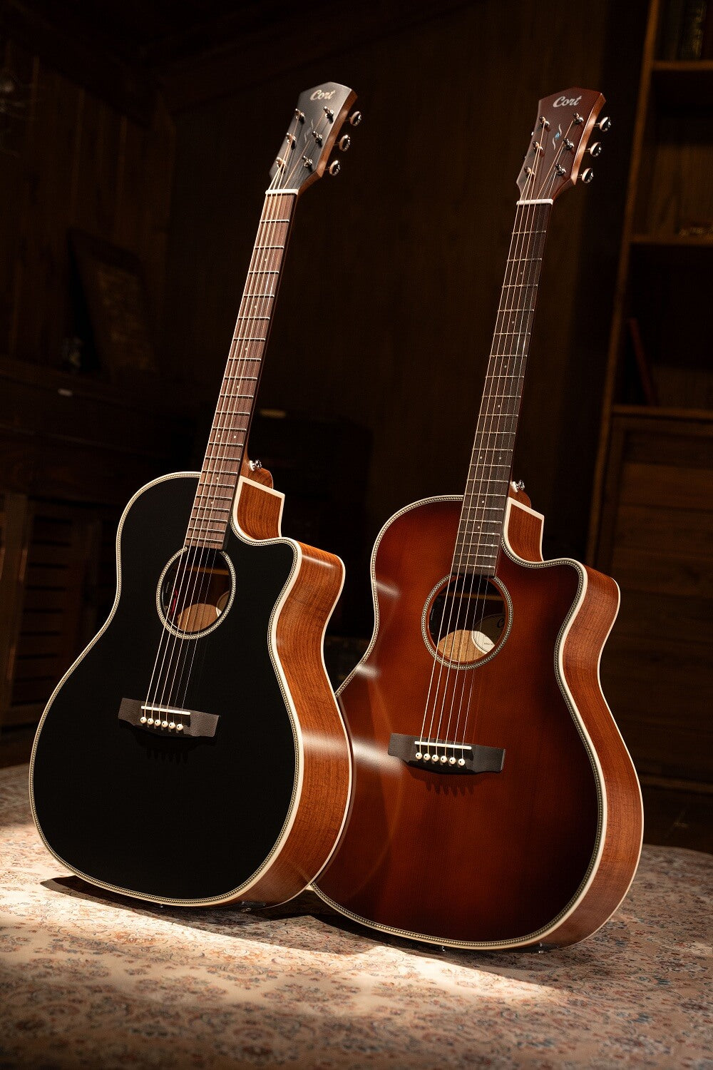 Cort ESSENCE-GA4 Special BTSG Electro Acoustic Guitar