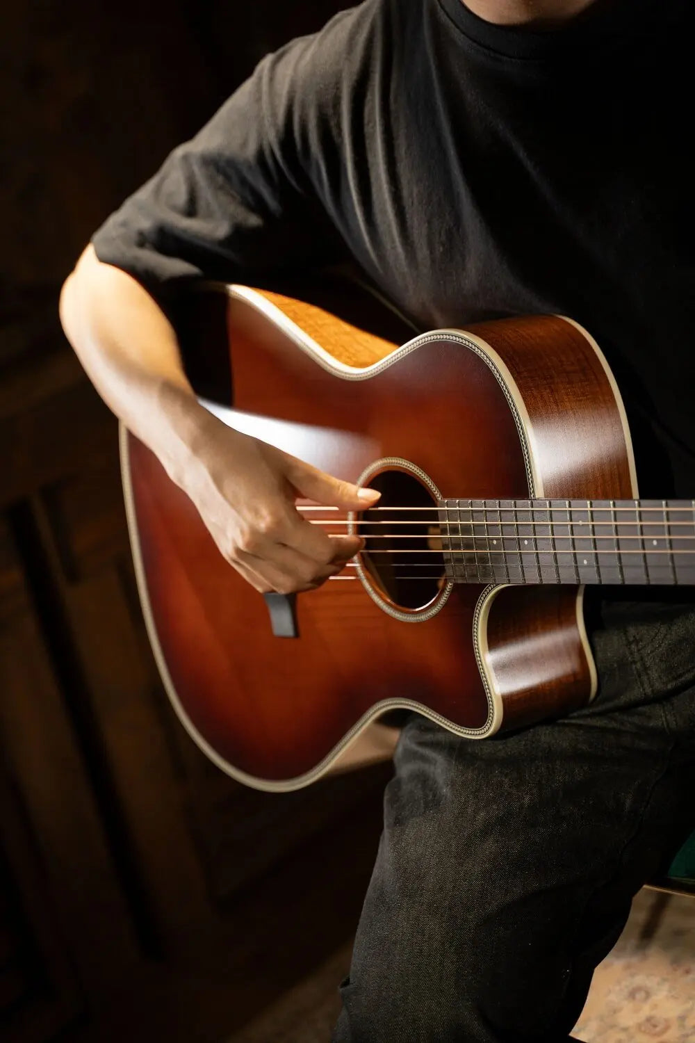 Buy Cort ESSENCE-GA4 Special BRSG Electro Acoustic Guitar