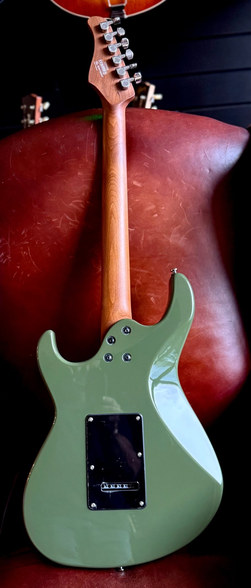 Cort G250 SE Olive Dark Green - Richards Guitars Of Stratford Upon Avon