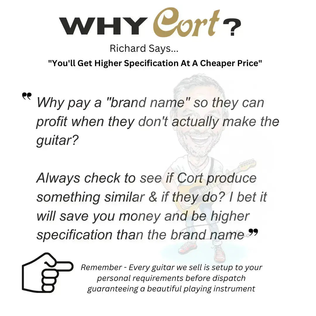 Buy Cort GA MY Bevel Natural Electro Acoustic Guitar