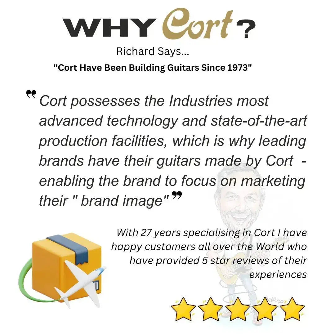 Buy Cort GA MY Bevel Natural Electro Acoustic Guitar