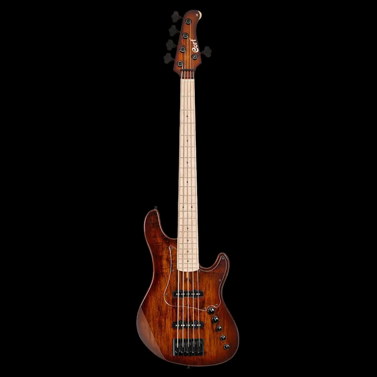 Cort GB-Fusion 5 Antique Brown Burst w/bag Bass Guitar guitar for sale uk