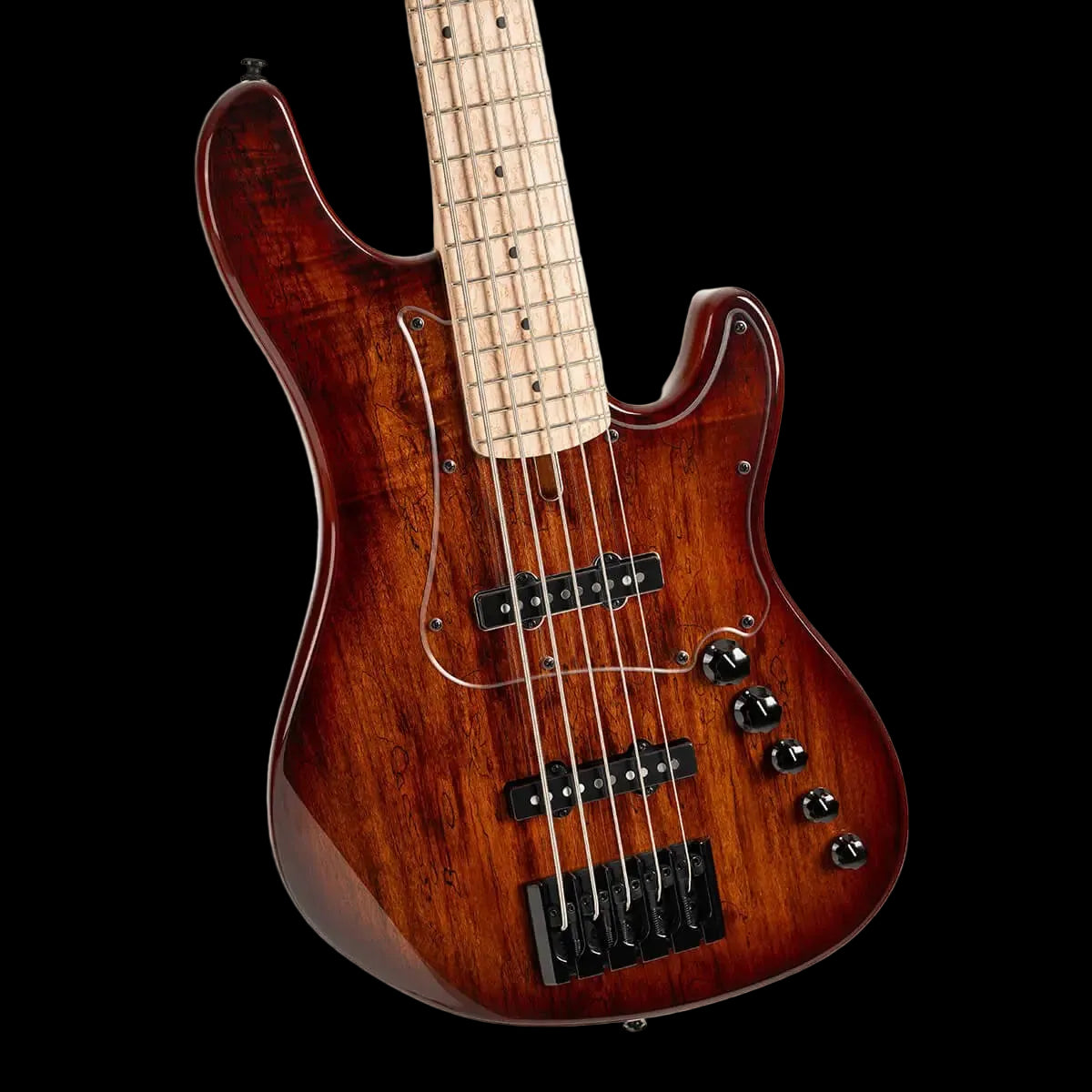 Cort GB-Fusion 5 Antique Brown Burst w/bag Bass Guitar guitar for sale uk