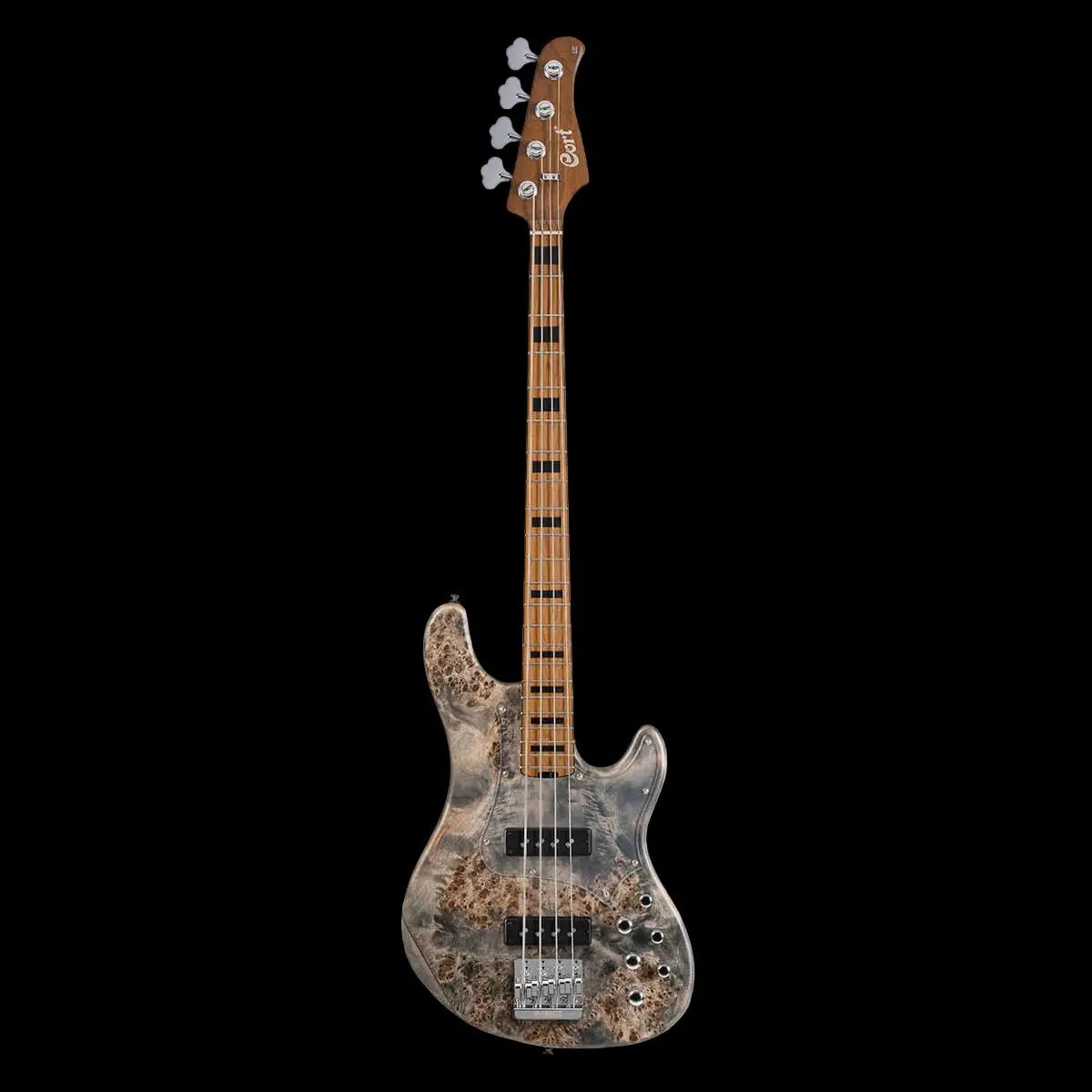 Buy Cort GB Modern 4 Open Pore Charcoal Grey w/case Bass Guitar