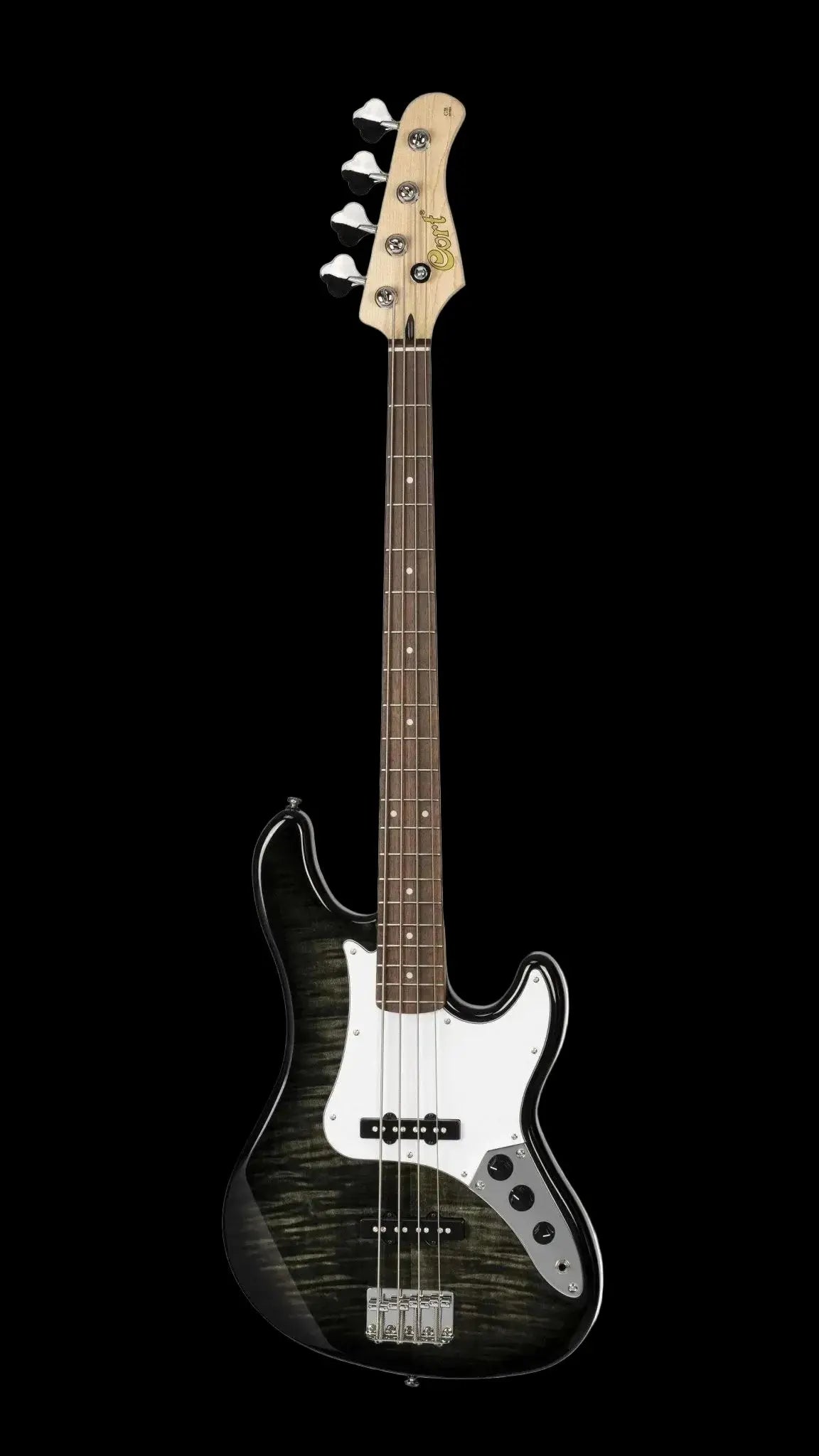Buy Cort GB24JJ Trans Black Bass Guitar