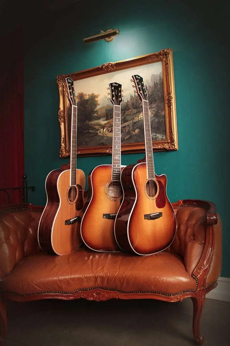 Cort Gold Electro Acoustic A8 w/case Natural - Richards Guitars Of Stratford Upon Avon