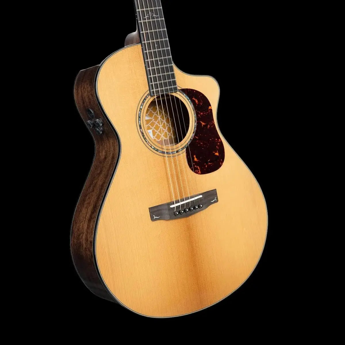 Buy Cort Gold MC6 Ovangkol Electro Acoustic Guitar w/Case w' £225 Custom Pro Setup & Support Package