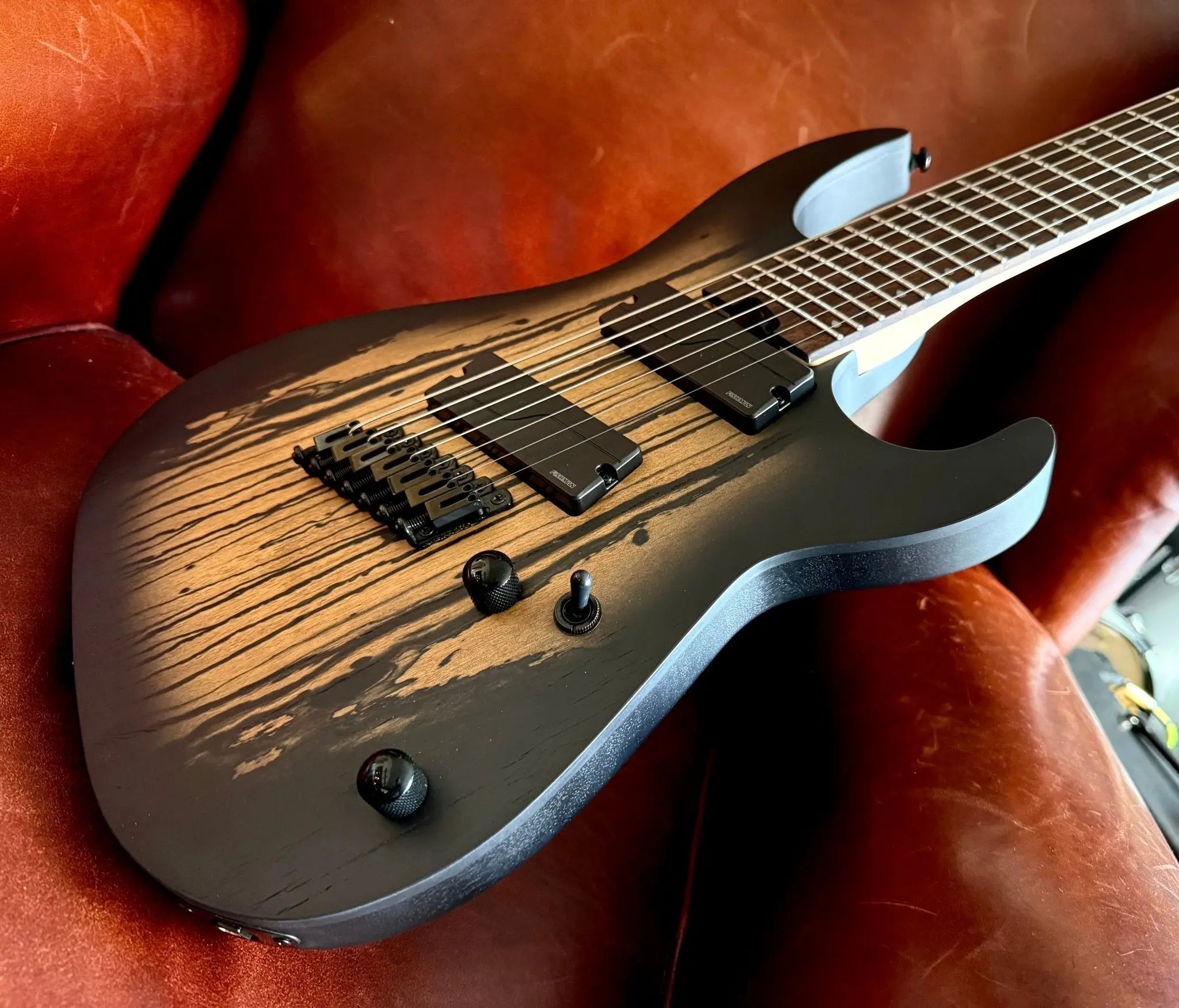 Cort KX507MS Pale Moon, Natural Black Burst - Richards Guitars Of Stratford Upon Avon