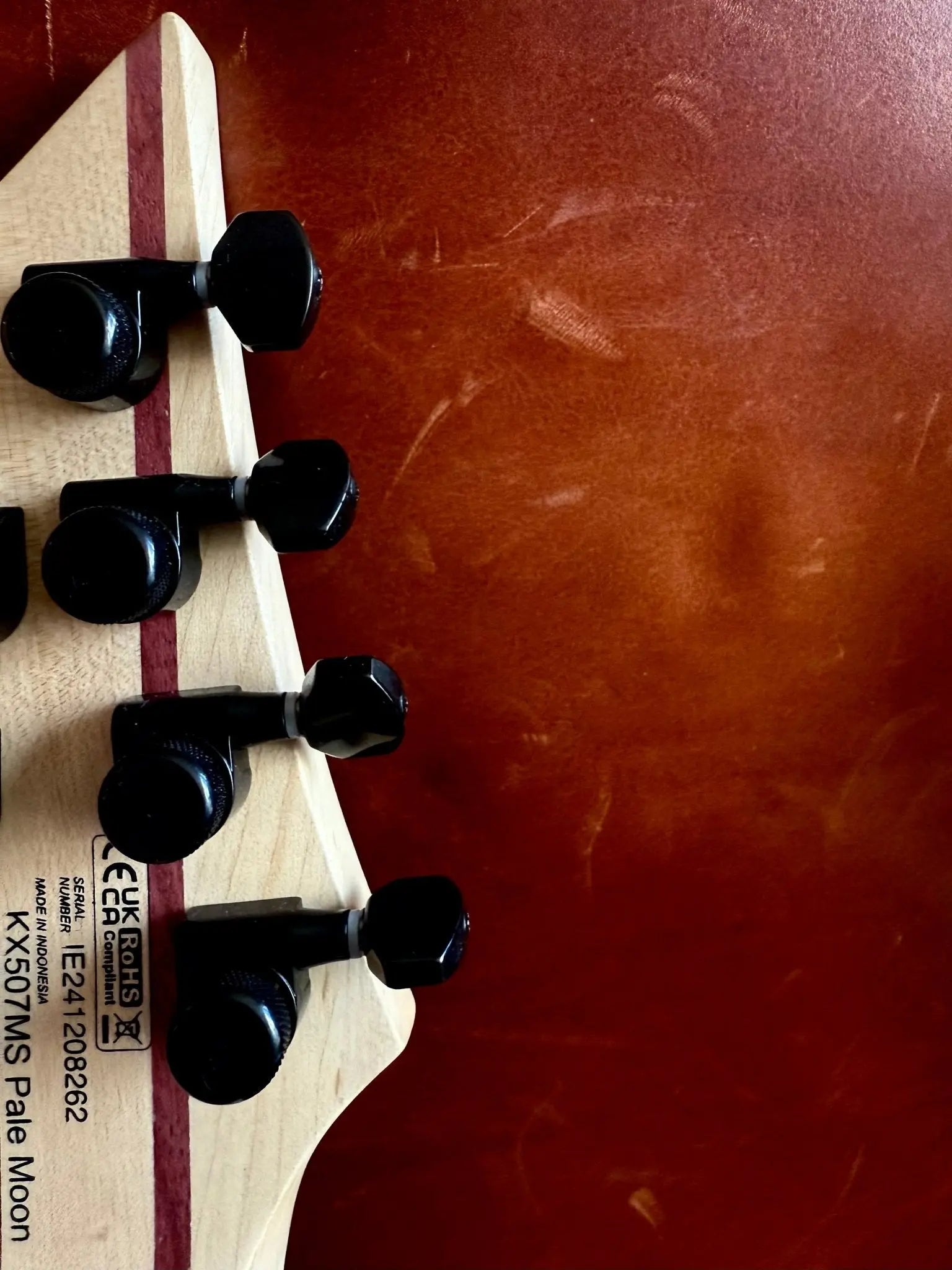 Cort KX507MS Pale Moon, Natural Black Burst - Richards Guitars Of Stratford Upon Avon