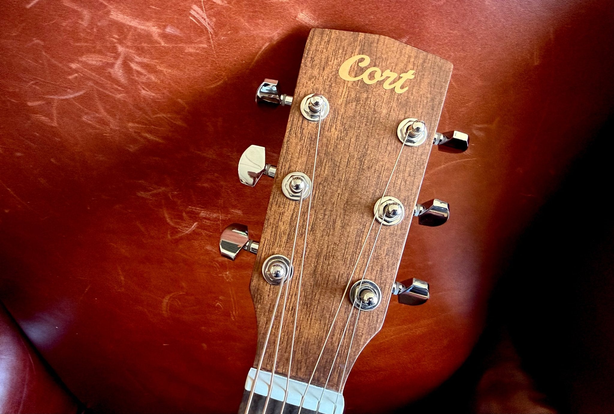 Cort L60MCE Mahogany Electro Acoustic Guitar - Richards Guitars Of Stratford Upon Avon