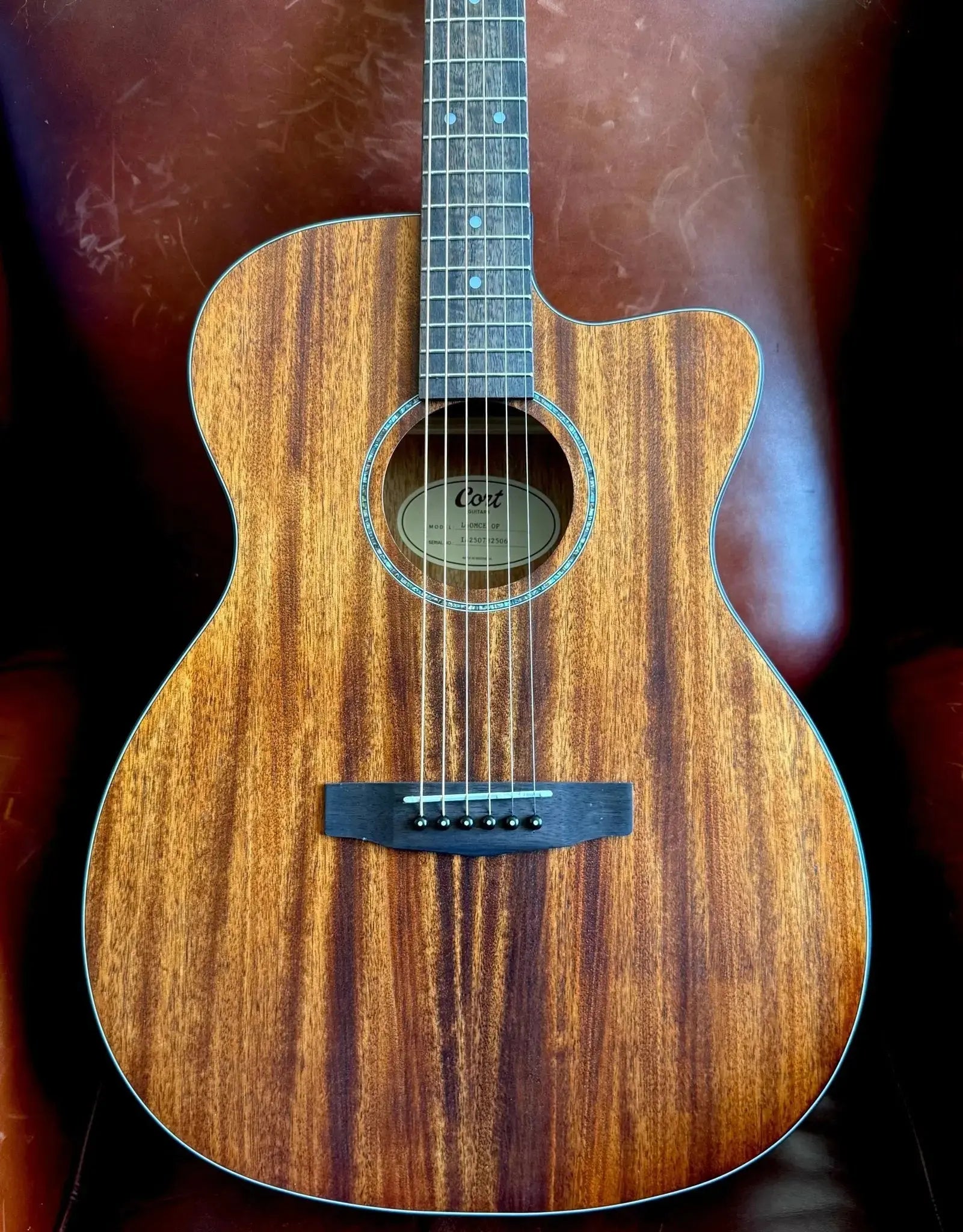 Buy Cort L60MCE Mahogany Electro Acoustic Guitar, w' £225 Custom Pro Setup & Support Package