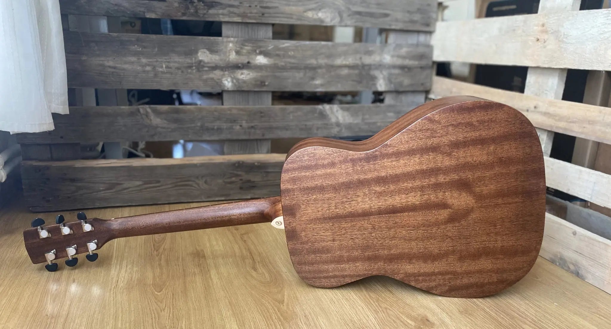 Cort Luce L450C NS Natural Satin Solid Mahogany OM - Richards Guitars Of Stratford Upon Avon