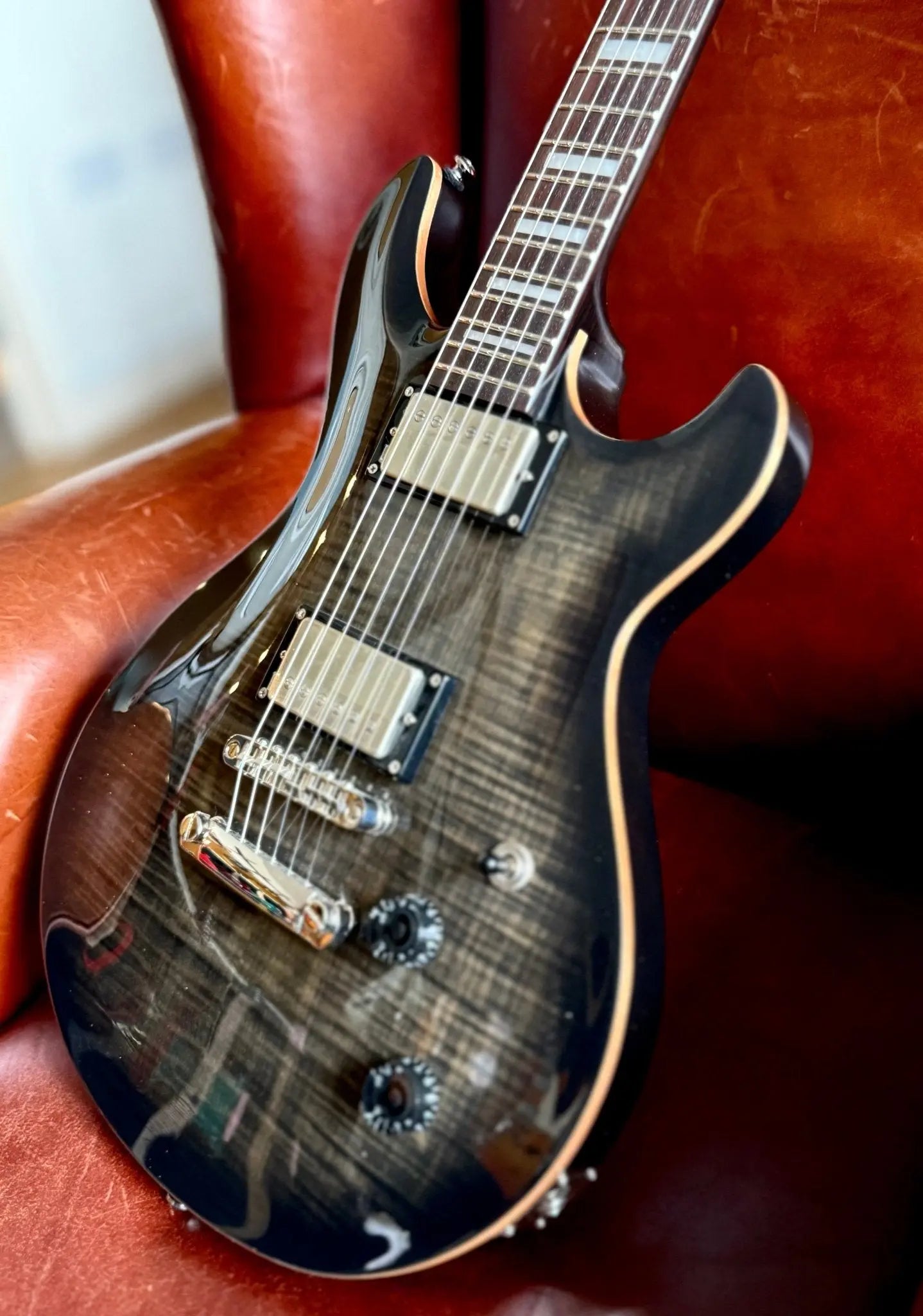 Cort M600TBB Trans Black Burst. Awesome Set Neck Electric Guitar For PRS Lovers. Top Recommendation. - Richards Guitars Of Stratford Upon Avon
